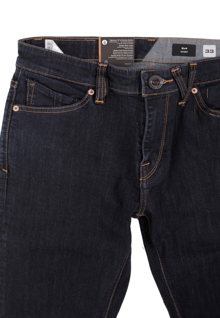 Volcom - 2x4 Denim Rinse - Jeans | Men-Image