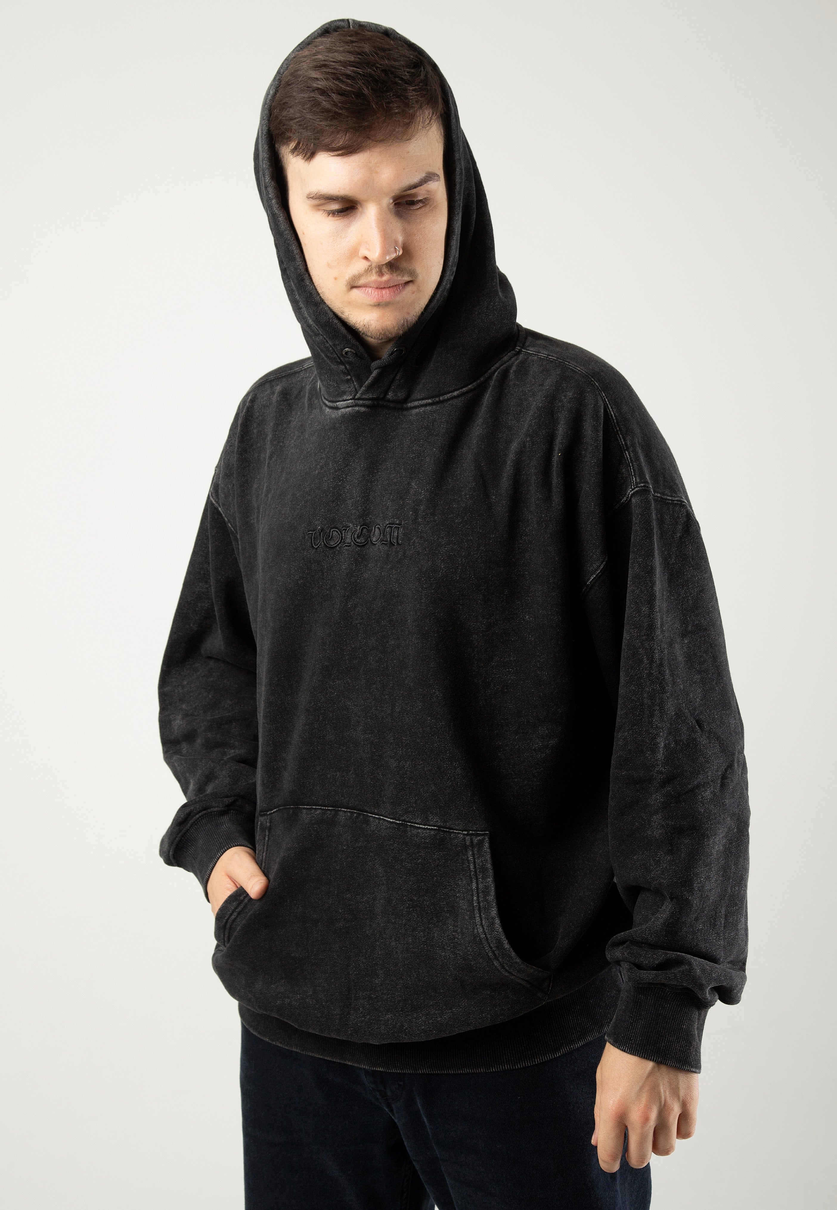 Volcom - Acid Wall Black - Hoodie | Men-Image