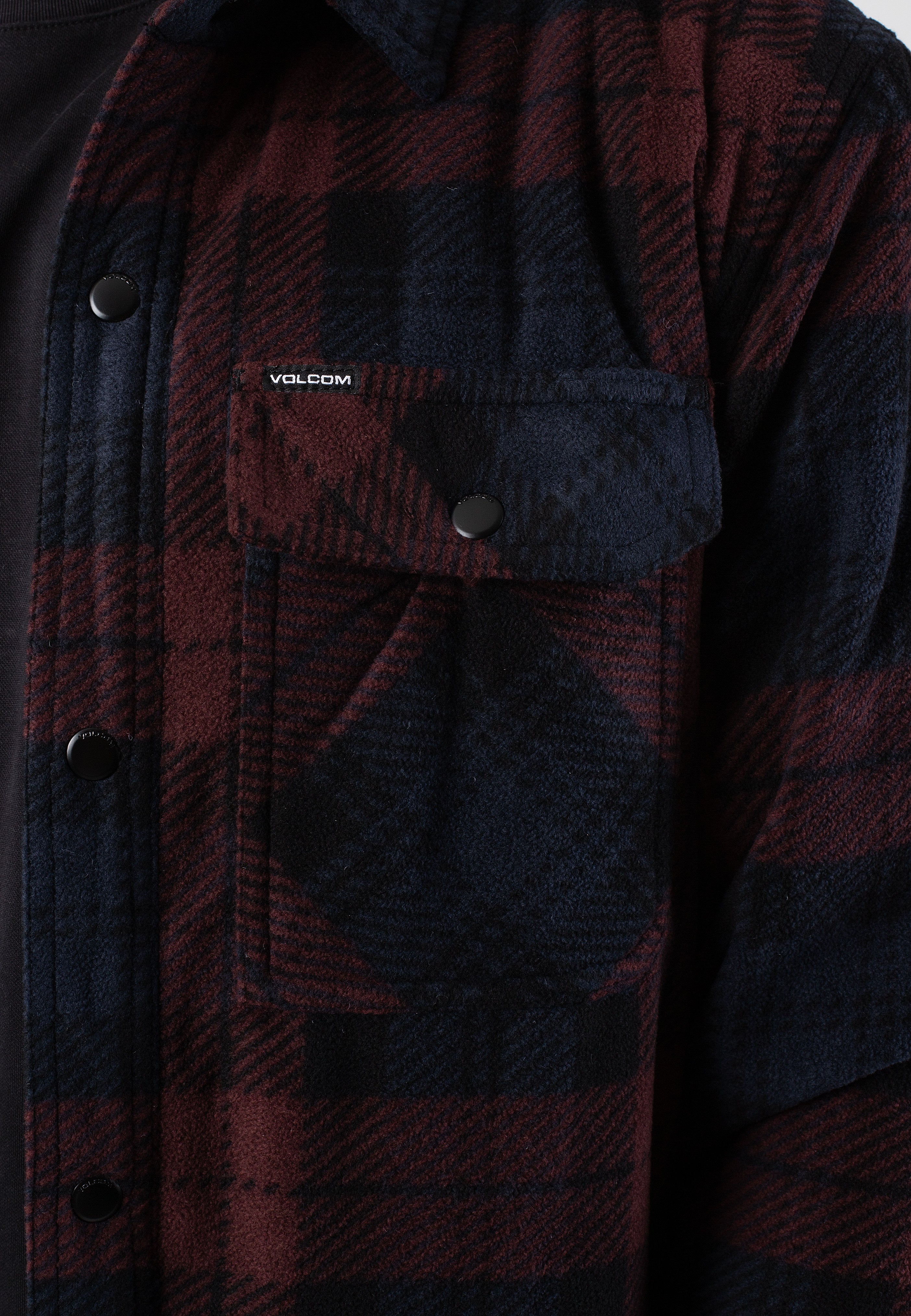 Volcom - Bowered Fleece Merlot - Jacket | Men-Image