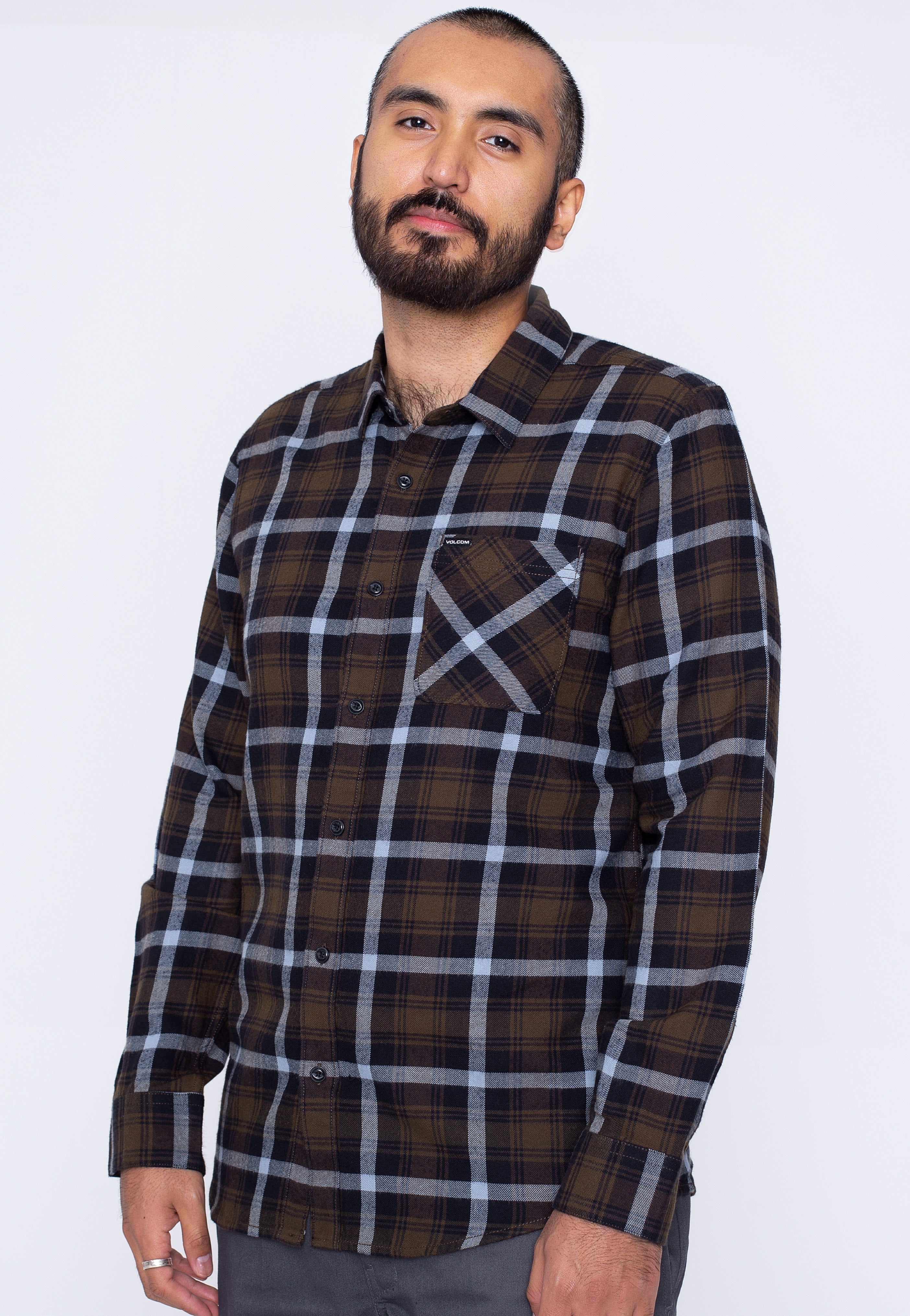 Volcom - Caden Plaid Wren - Shirt | Men-Image