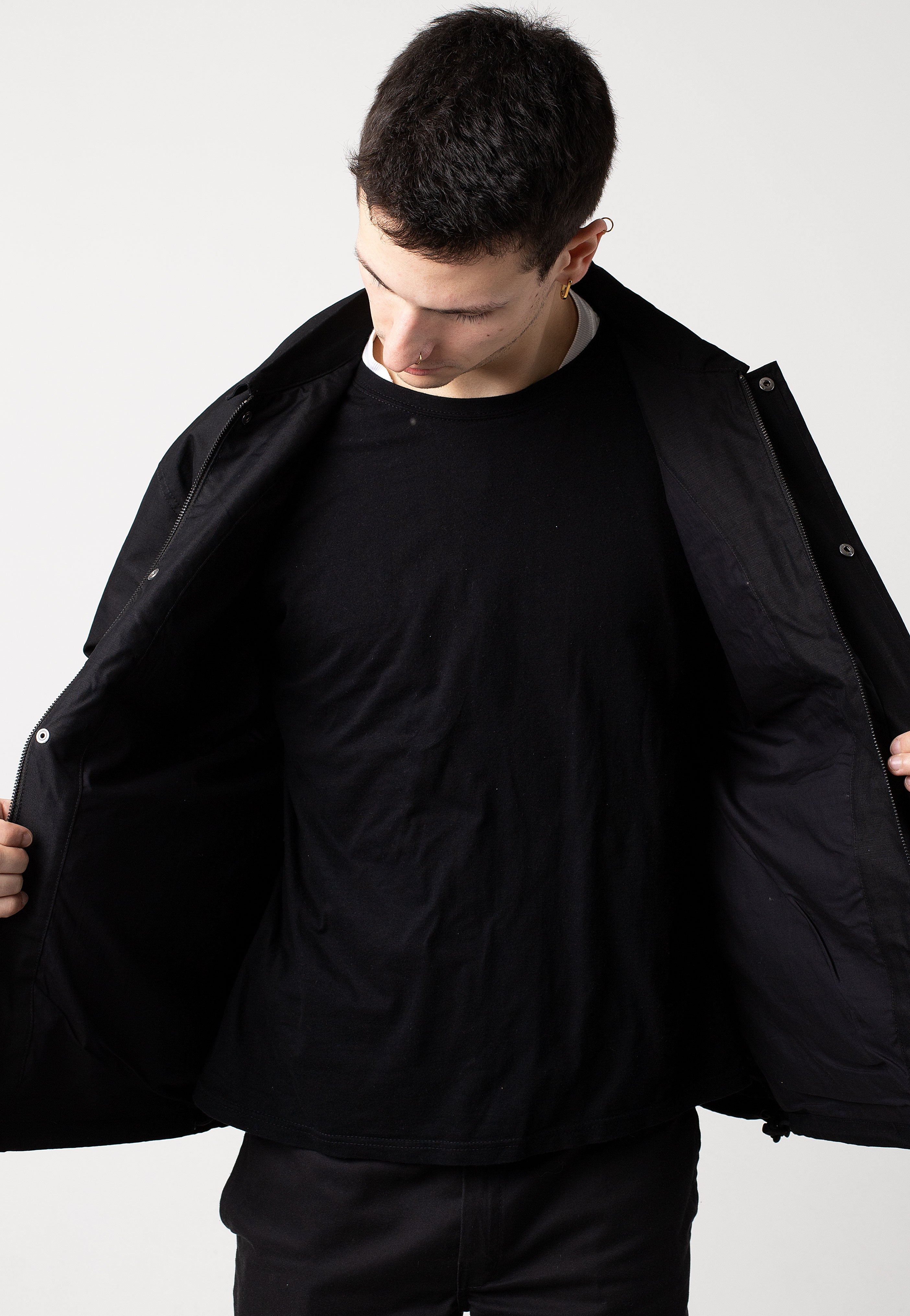 Carhartt WIP - Holt Black - Jacket | Men-Image