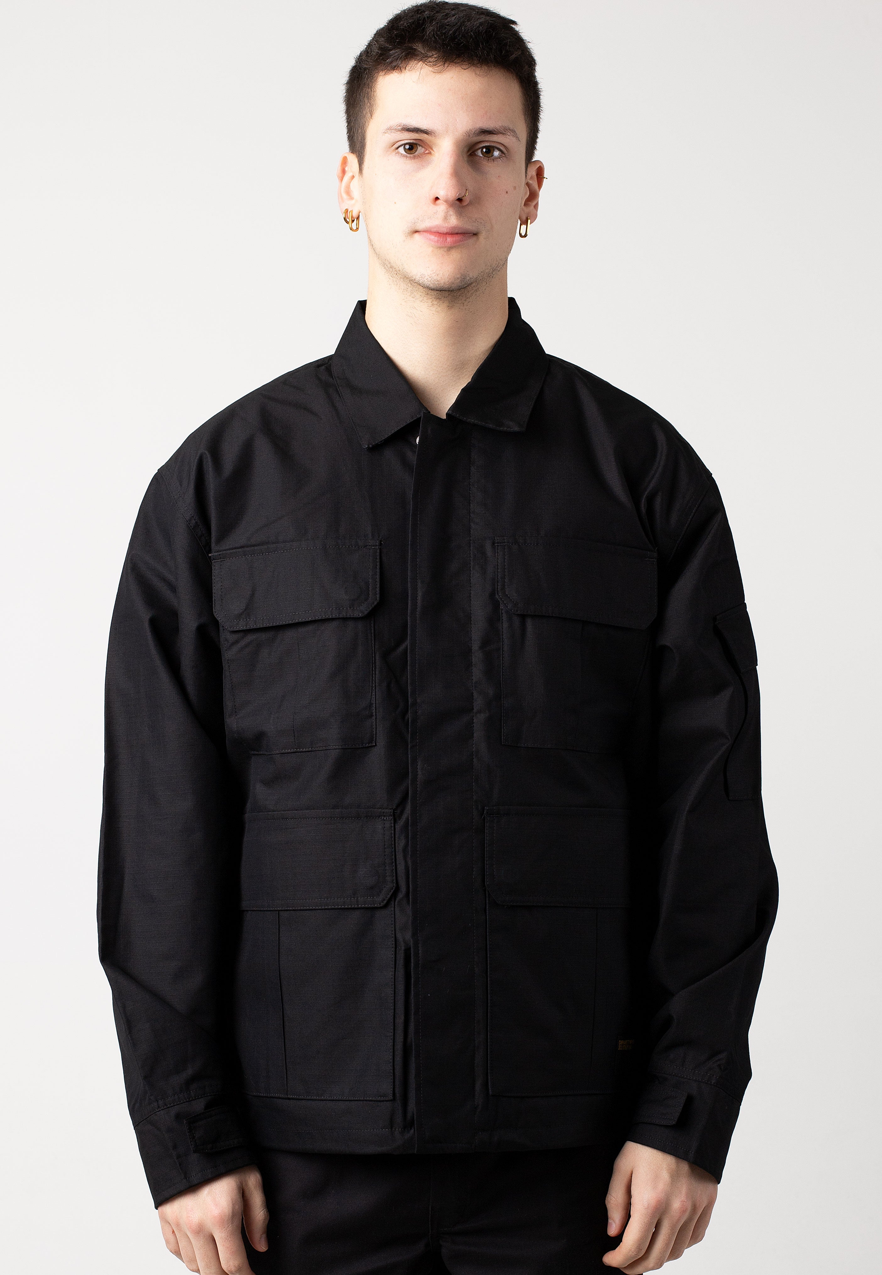 Carhartt WIP - Holt Black - Jacket | Men-Image