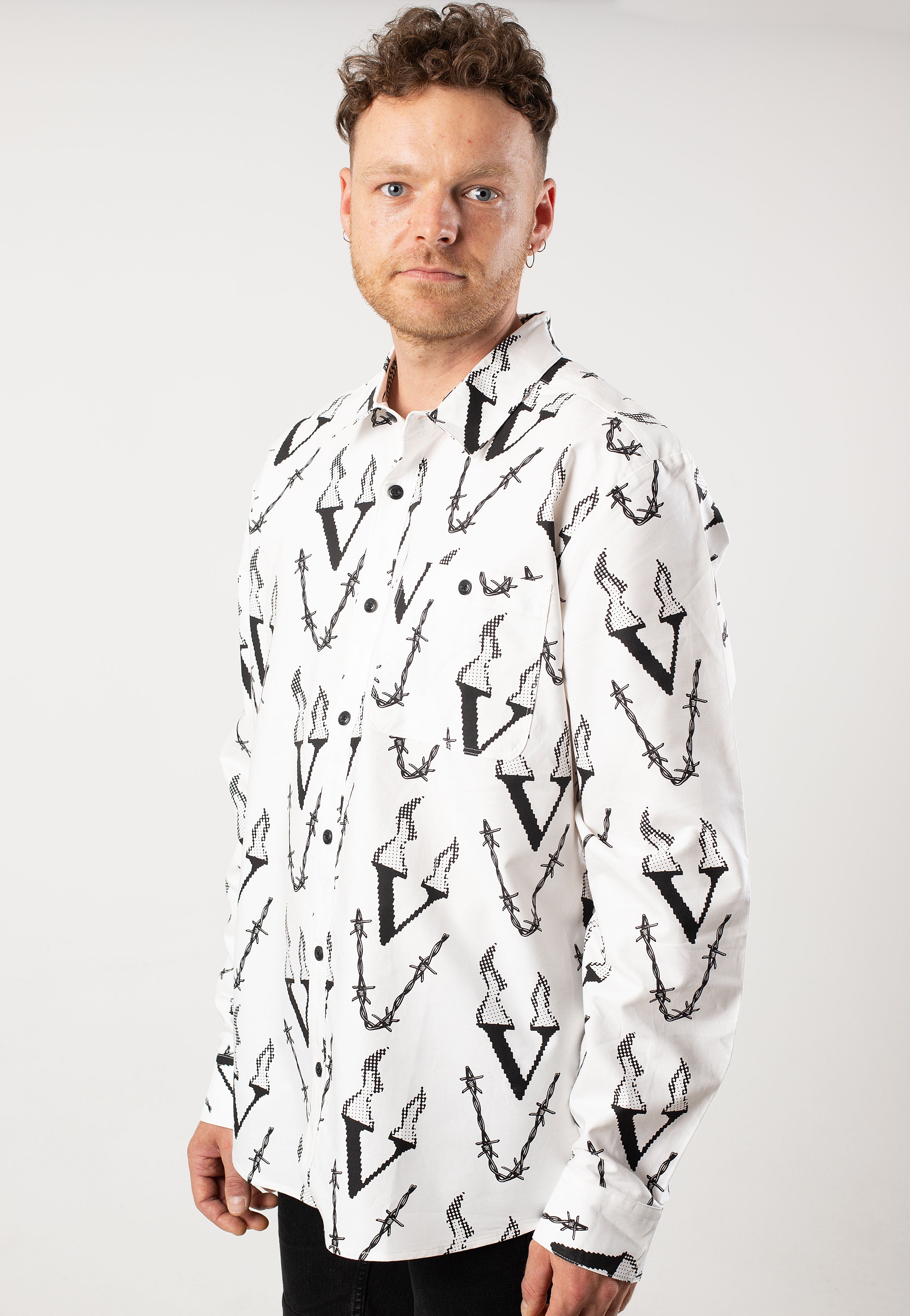 Volcom - Fergadelic Woven White - Shirt | Men-Image