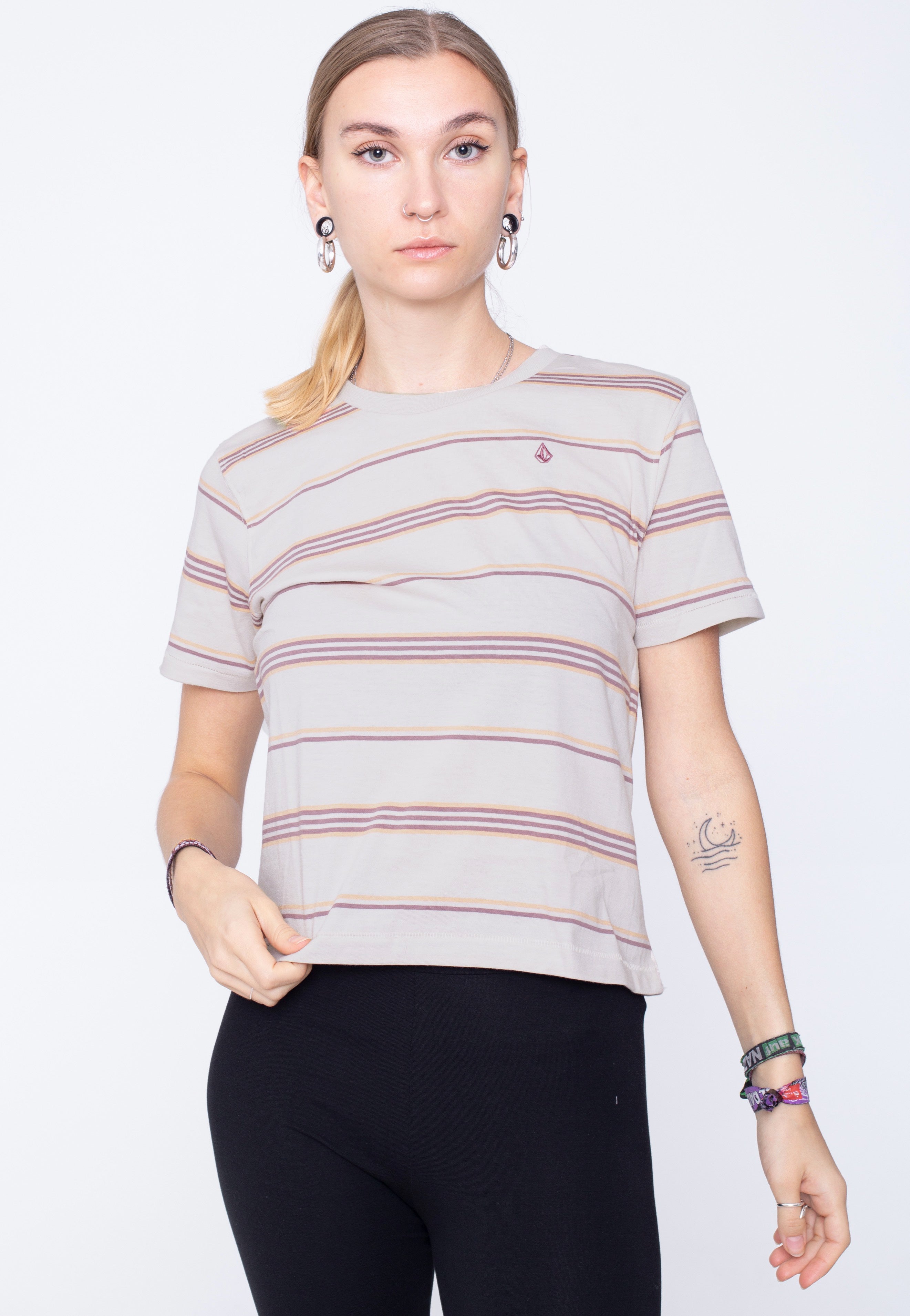 Volcom - Flash Of Light Bone - T-Shirt | Women-Image