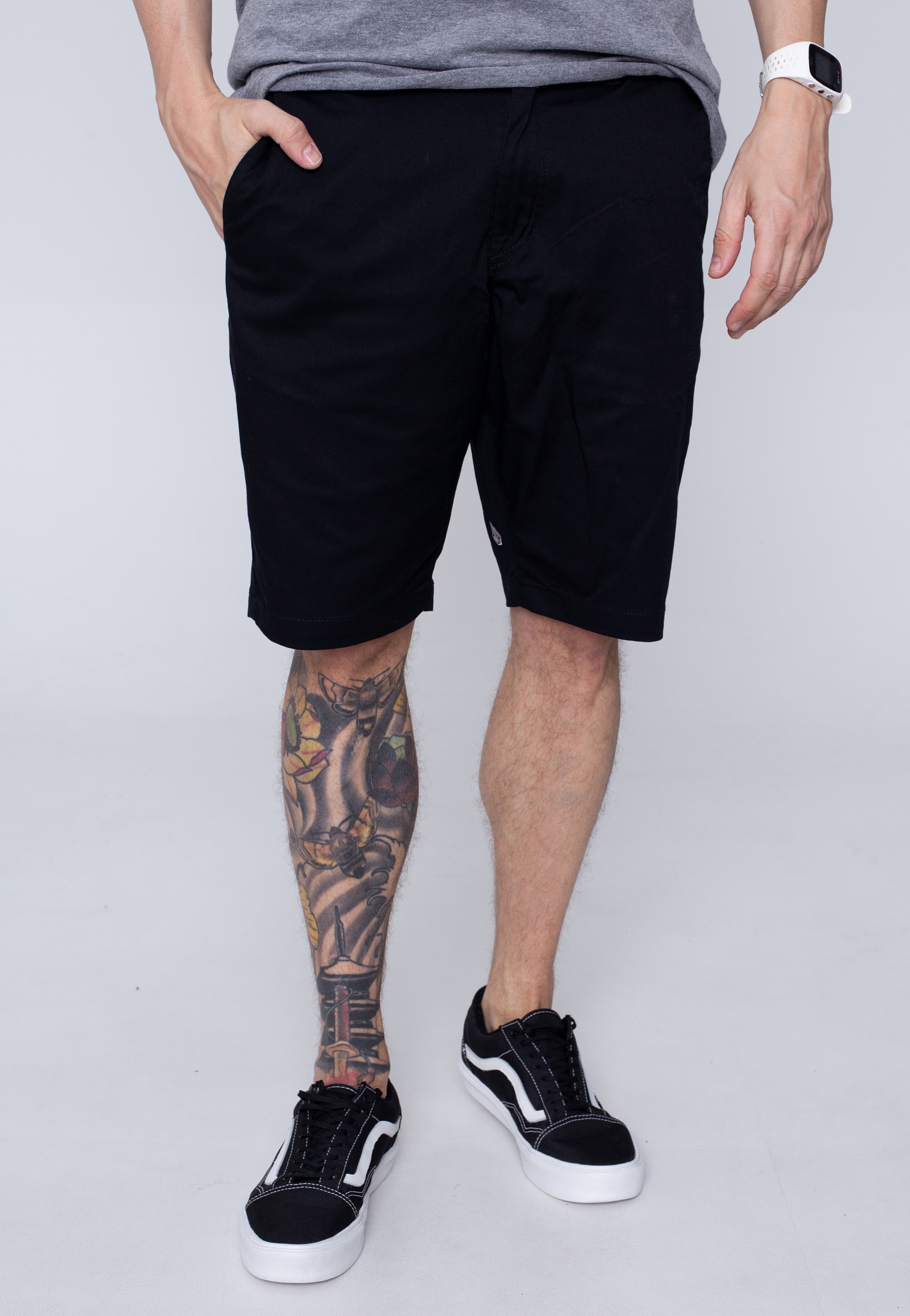 Volcom - Frckn Mdn Strch Sht 21 Black - Shorts | Men-Image