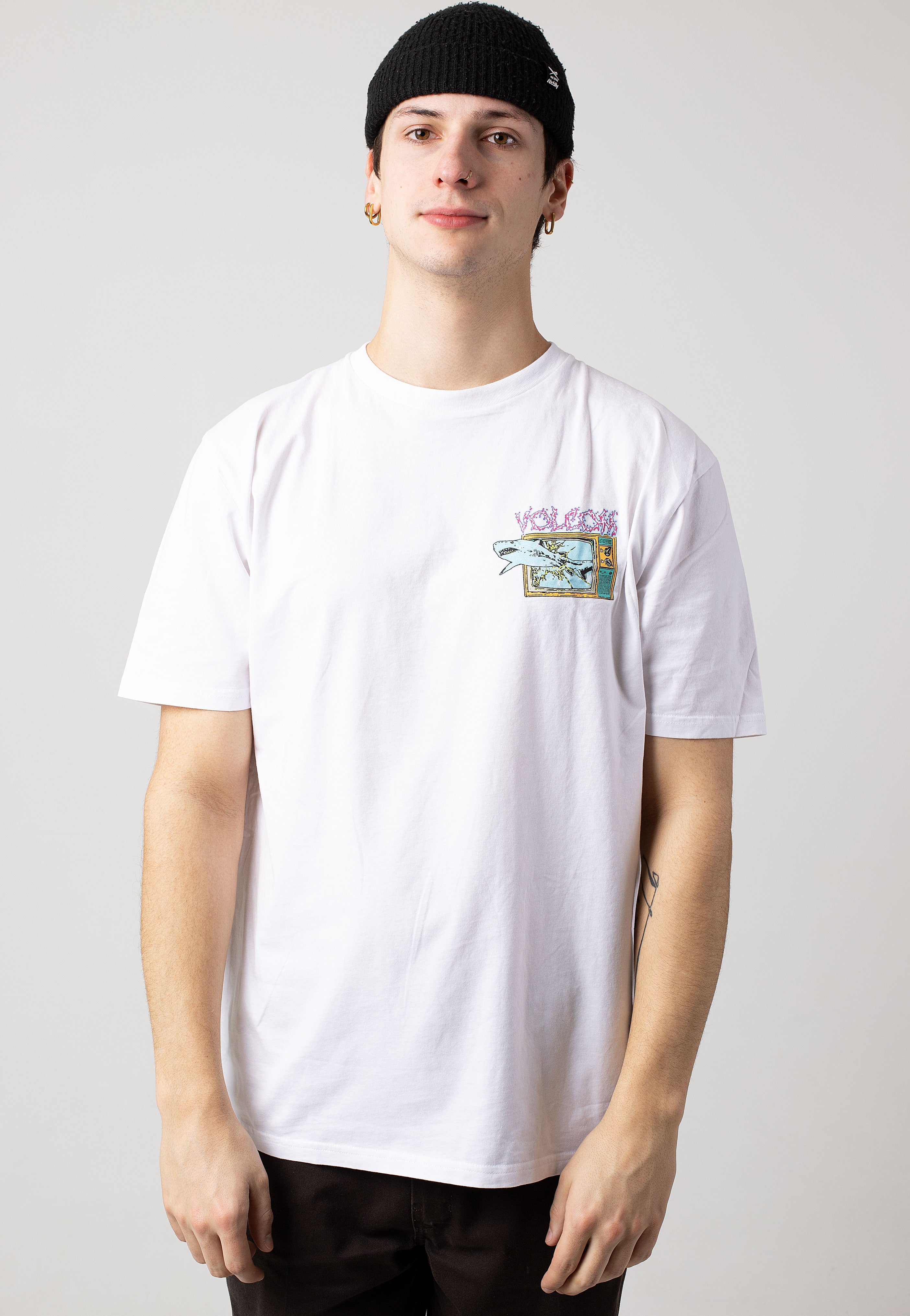 Volcom - Frenchsurf White - T-Shirt | Men-Image