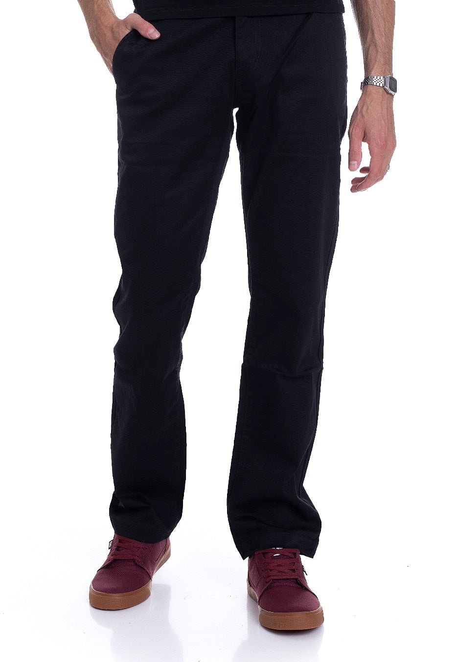 Volcom - Frickin Modern Stretch Black - Pants | Men-Image