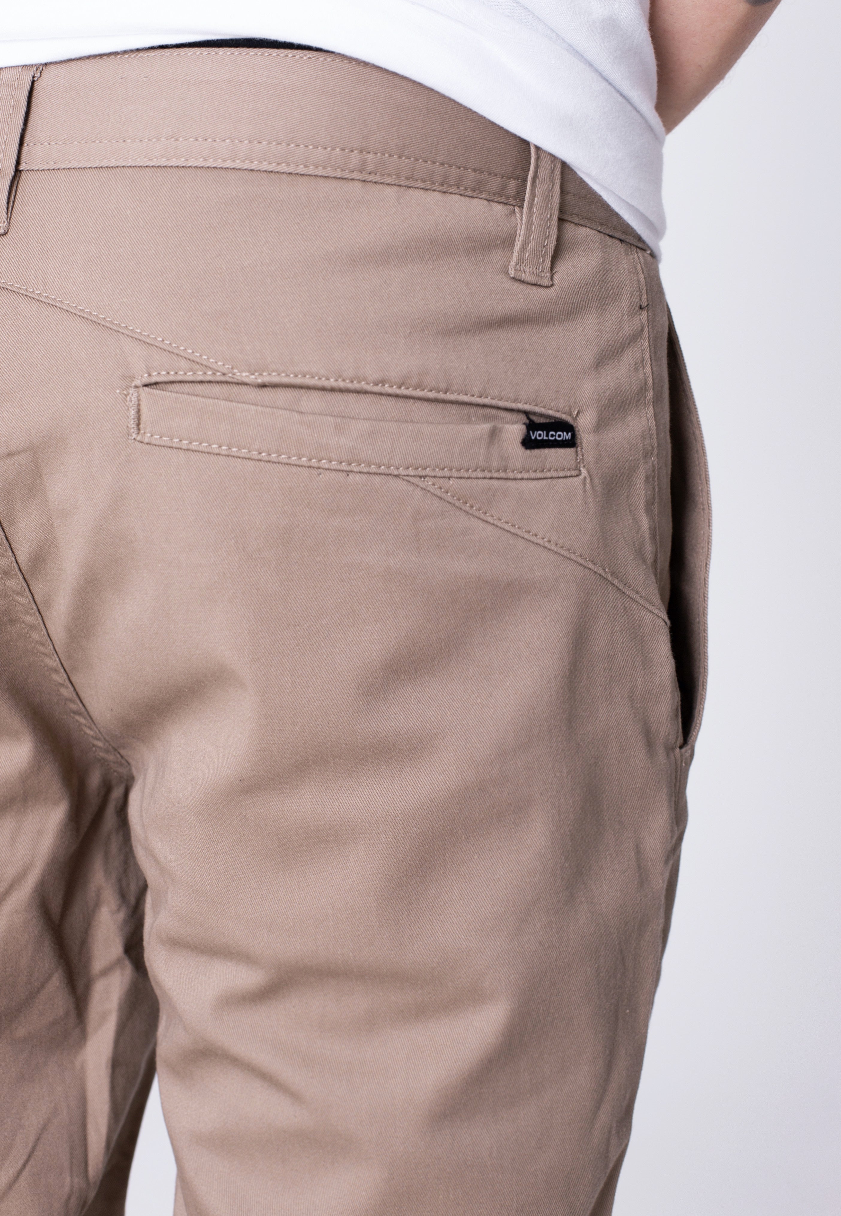 Volcom - Frickin Modern Stretch Chino Khaki - Pants | Men-Image