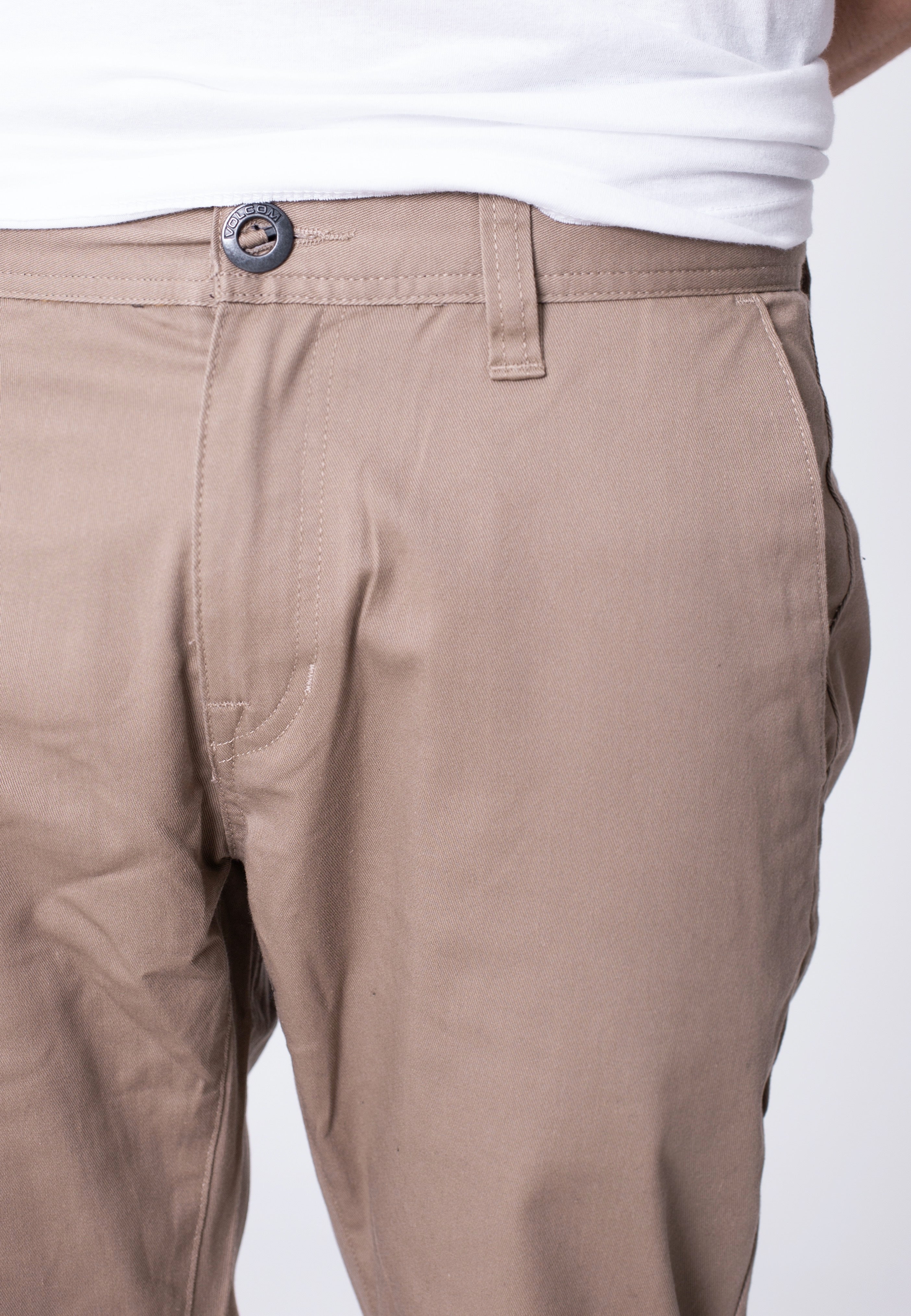 Volcom - Frickin Modern Stretch Chino Khaki - Pants | Men-Image