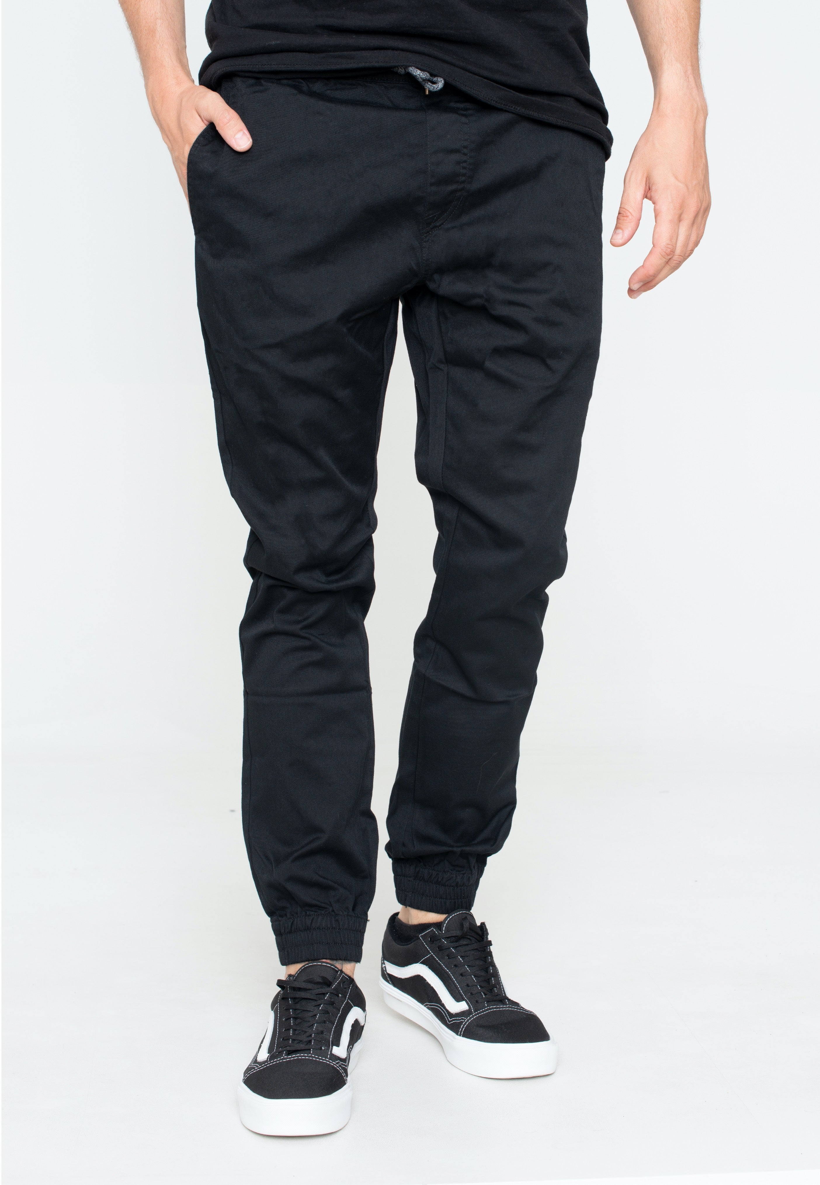 Volcom - Frickin Slim Black - Pants | Men-Image