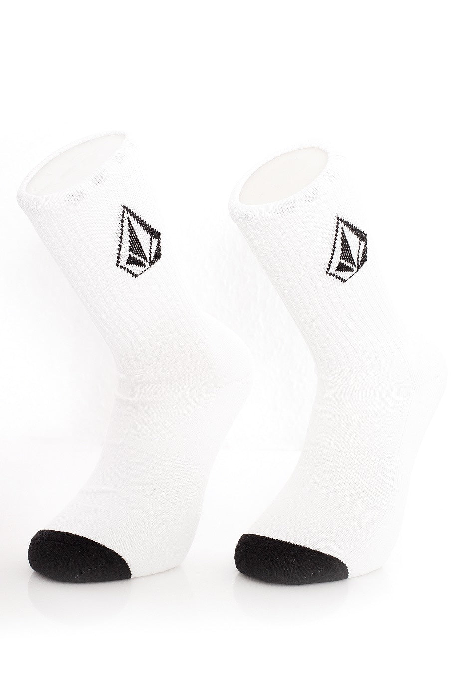 Volcom - Full Stone 3 Pack White - Socks | Neutral-Image