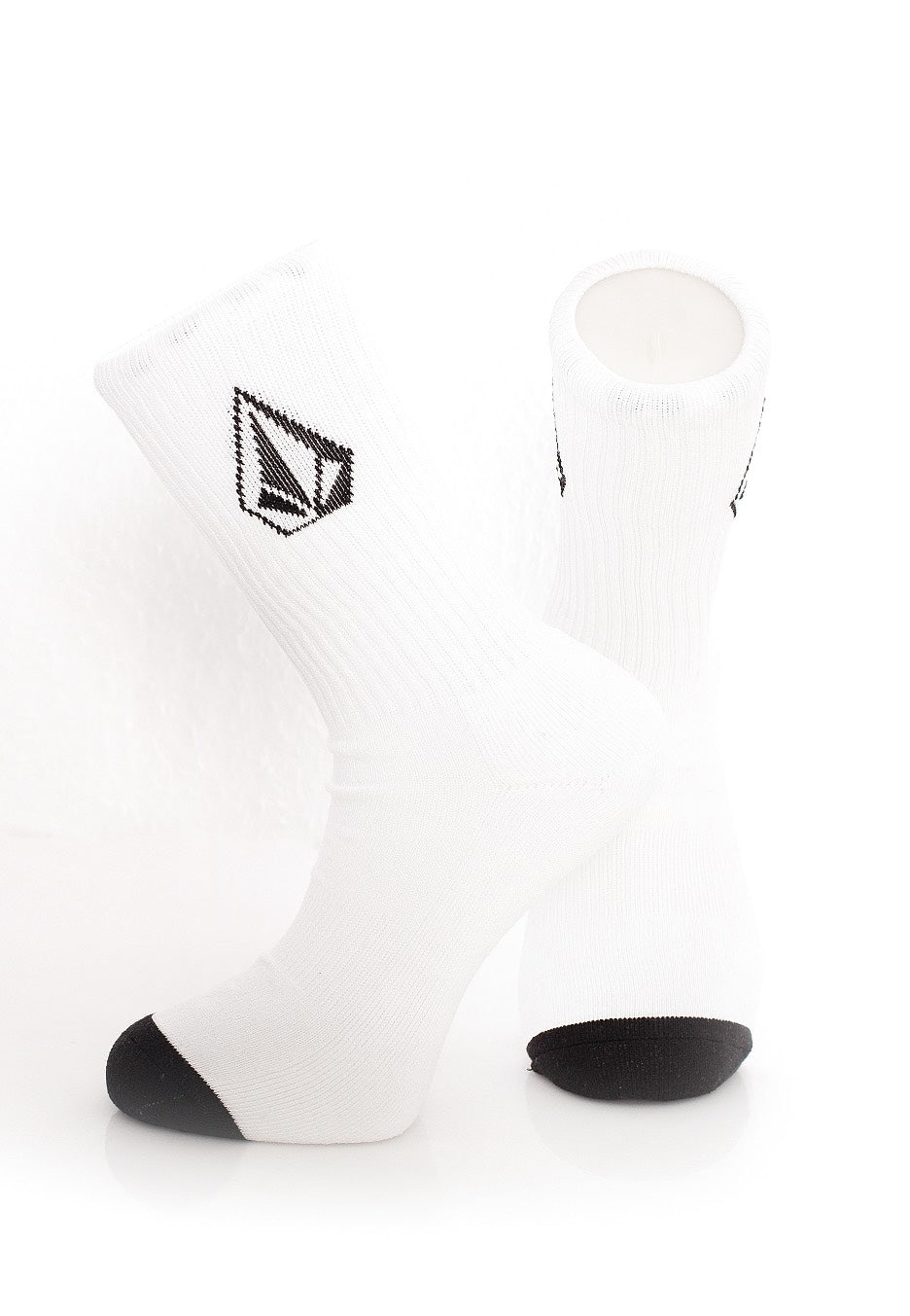 Volcom - Full Stone 3 Pack White - Socks | Neutral-Image