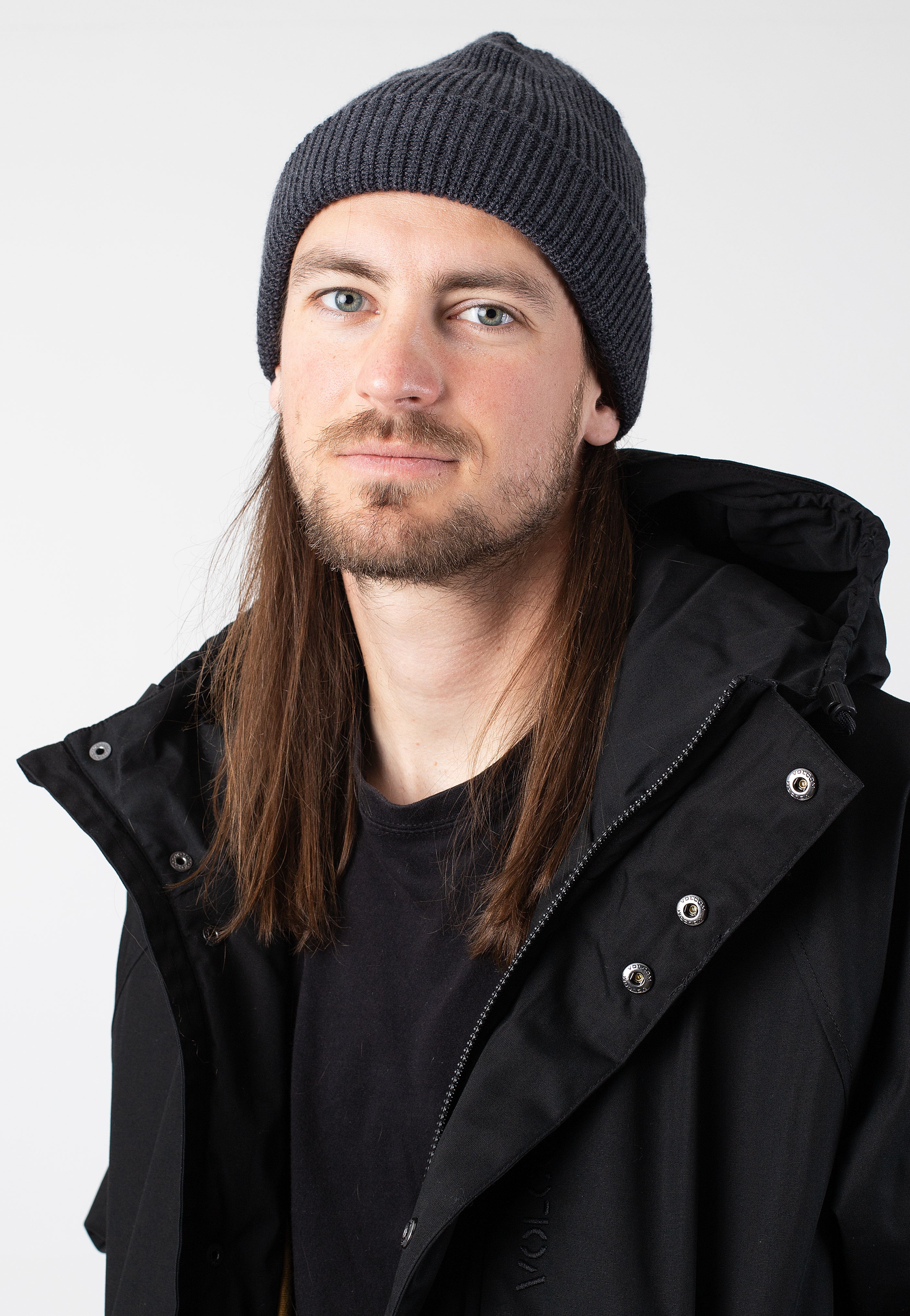 Volcom - Full Stone Charcoal Heather - Beanie | Men-Image