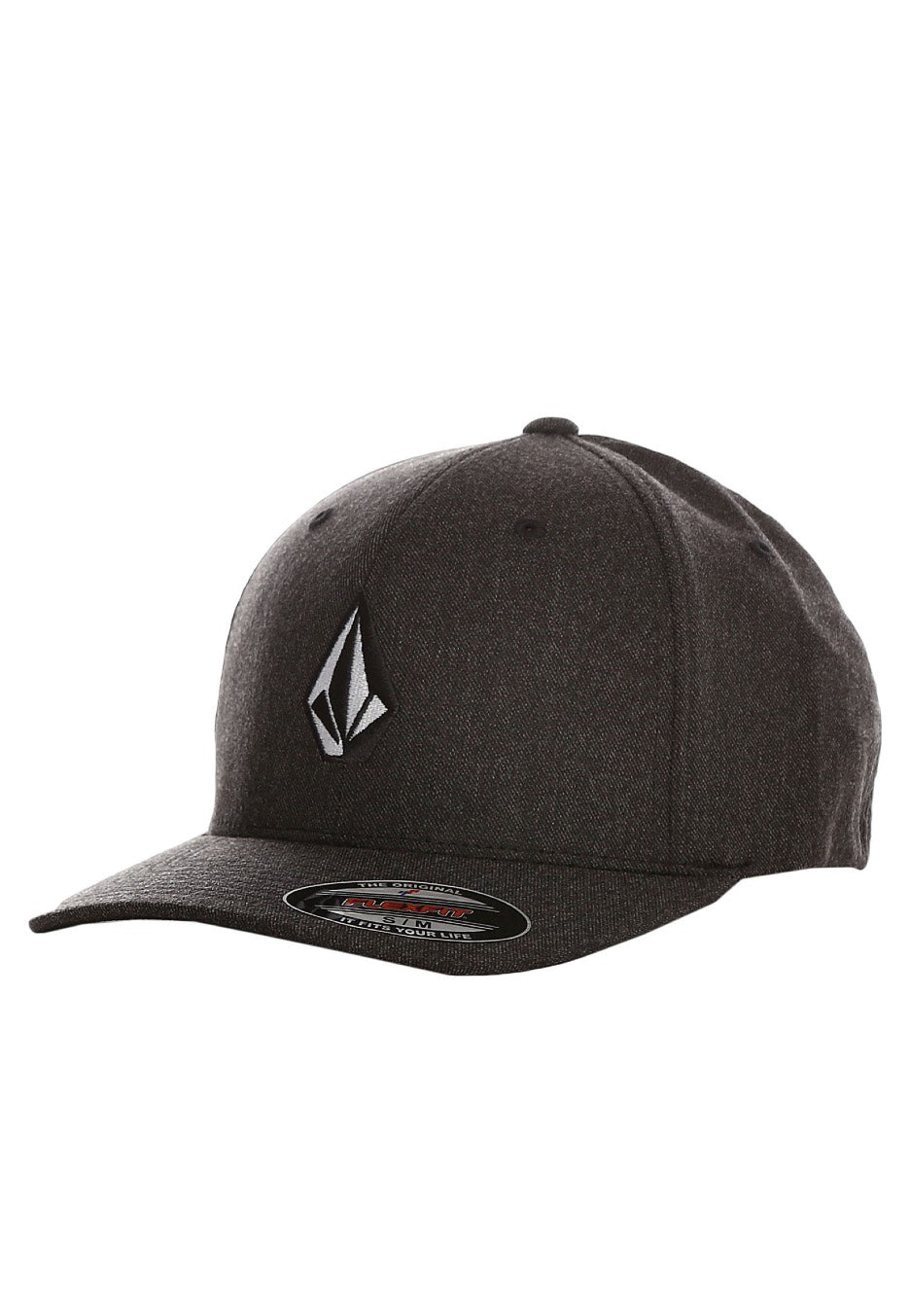 Volcom - Full Stone HTHR XFIT Charcoal Heather - Cap | Neutral-Image