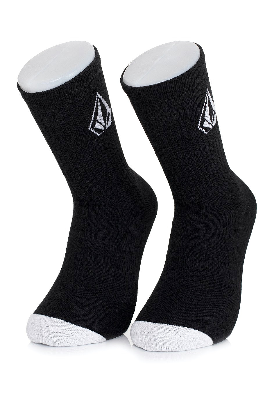 Volcom - Full Stone Pack Of 3 Black - Socks | Men-Image