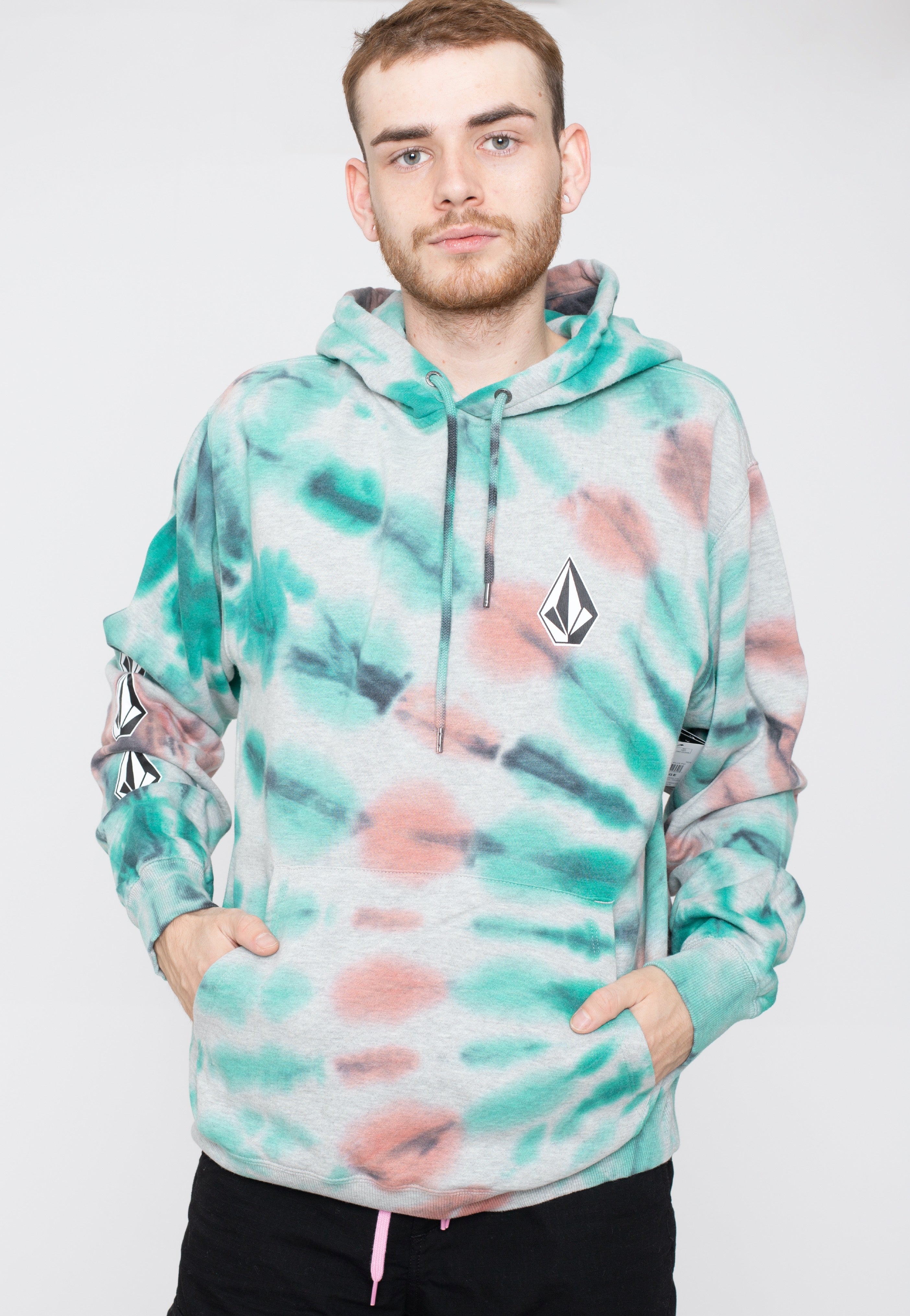 Volcom - Iconic Stone Plus Tie Dye - Hoodie | Men-Image