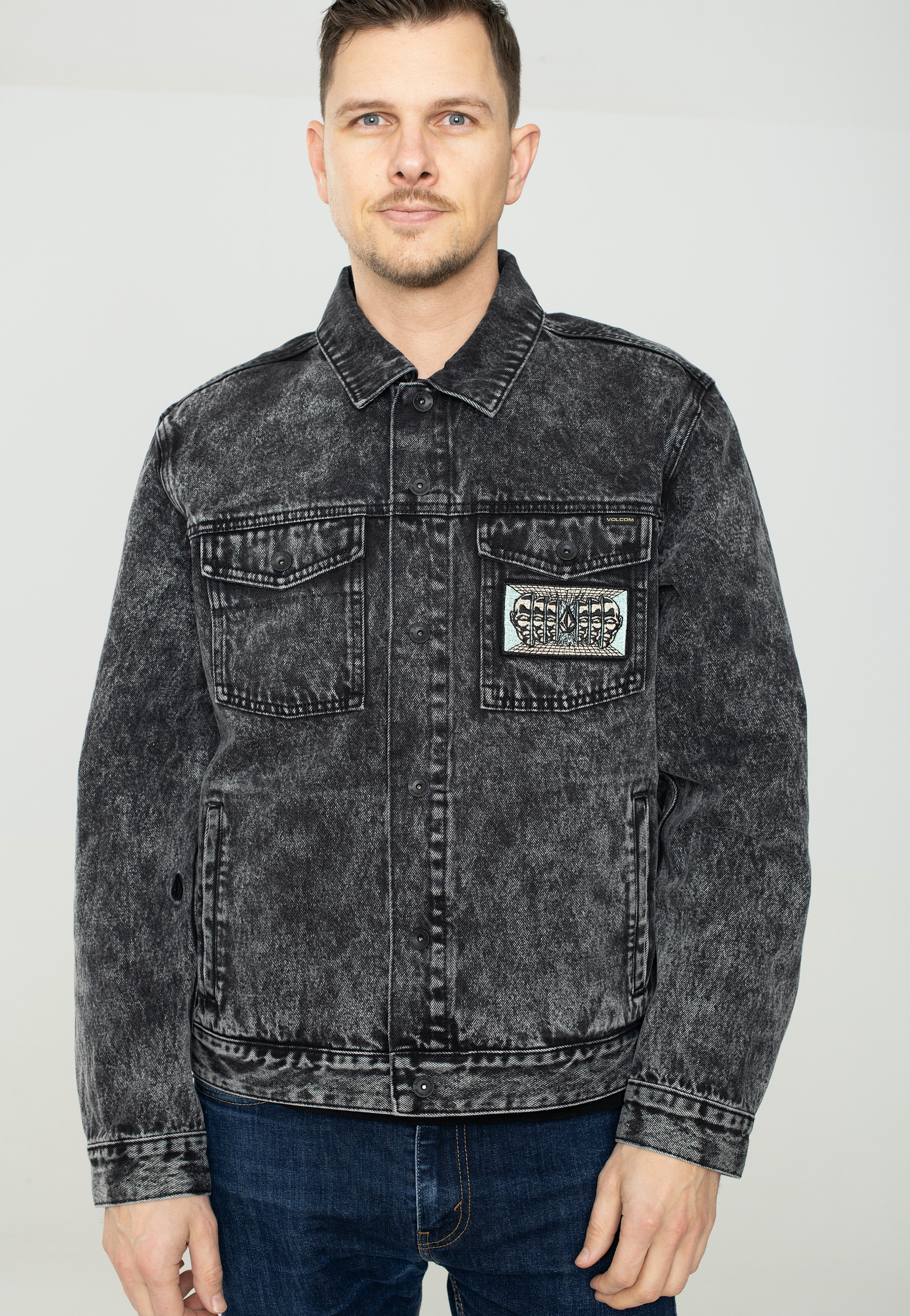 Volcom - Mind Invasion Black - Jeans Jacket | Men-Image