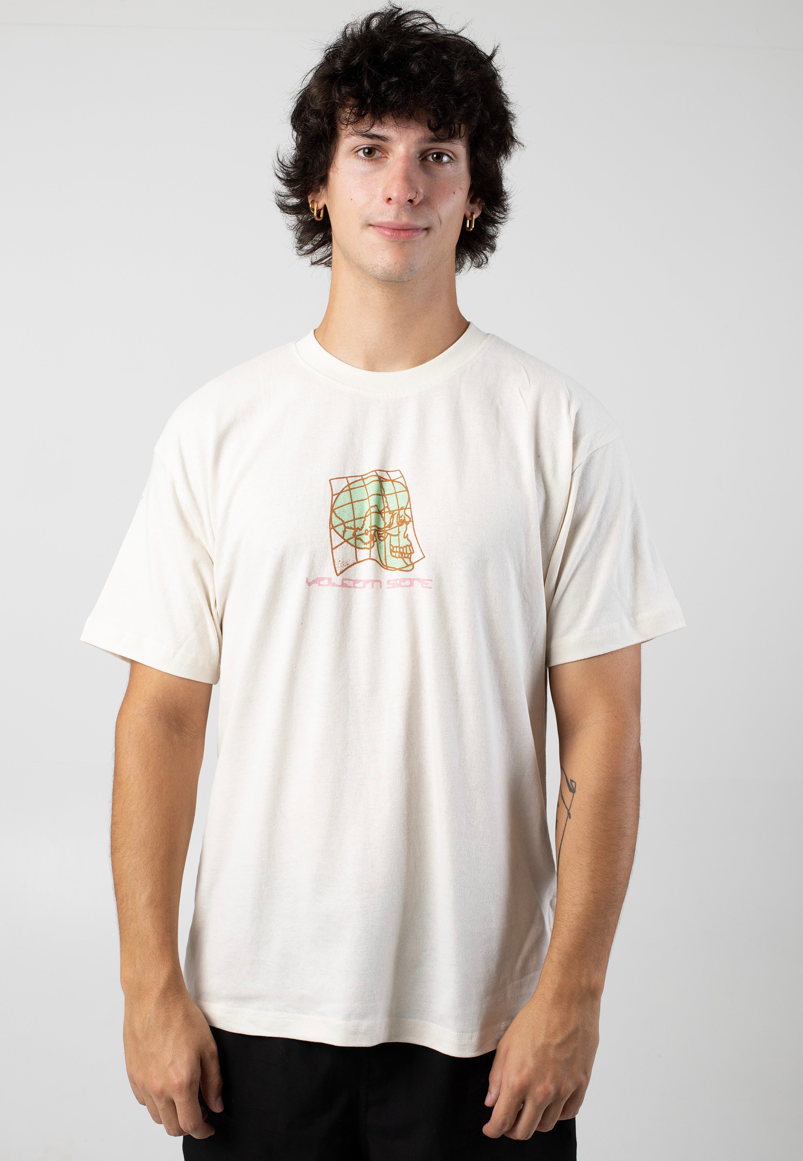 Volcom - Mindoor Dirty White - T-Shirt | Men-Image