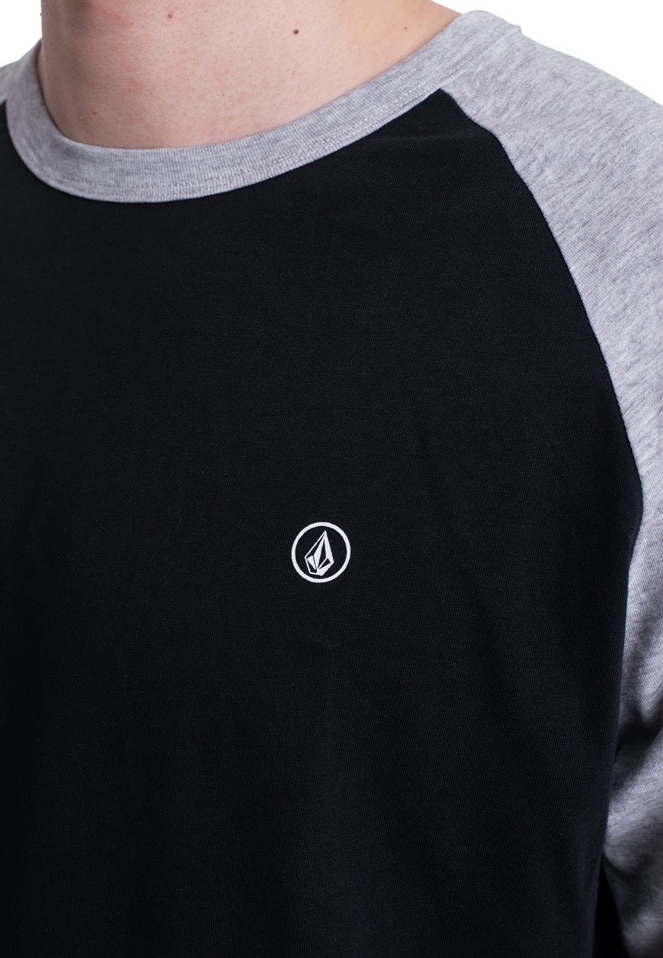 Volcom - Pen BSC LS Heather Grey - Longsleeve | Men-Image