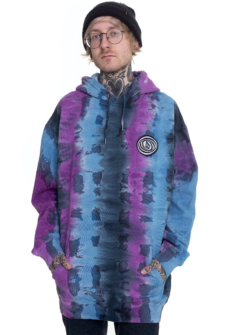 Volcom - Scrowed P/O Ballpoint Blue - Hoodie | Men-Image