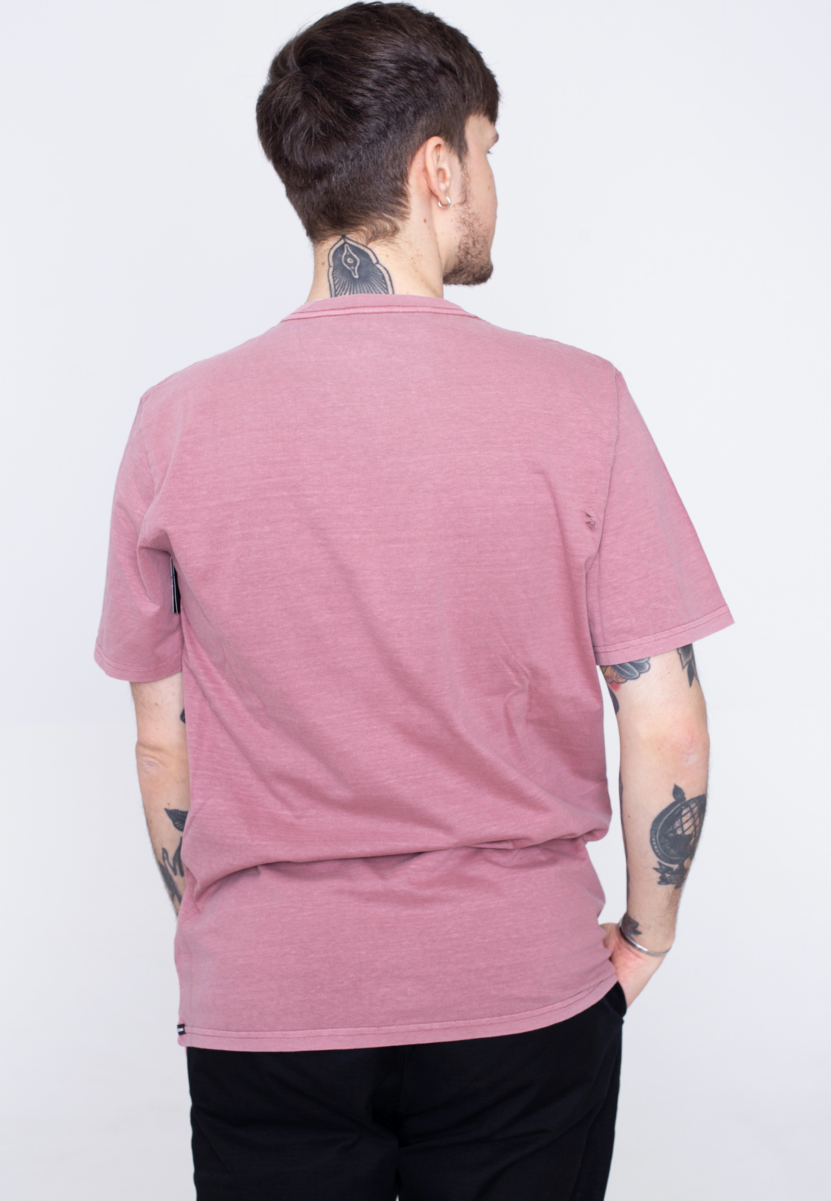 Volcom - Solid Stone Emb Rose Brown - T-Shirt | Men-Image