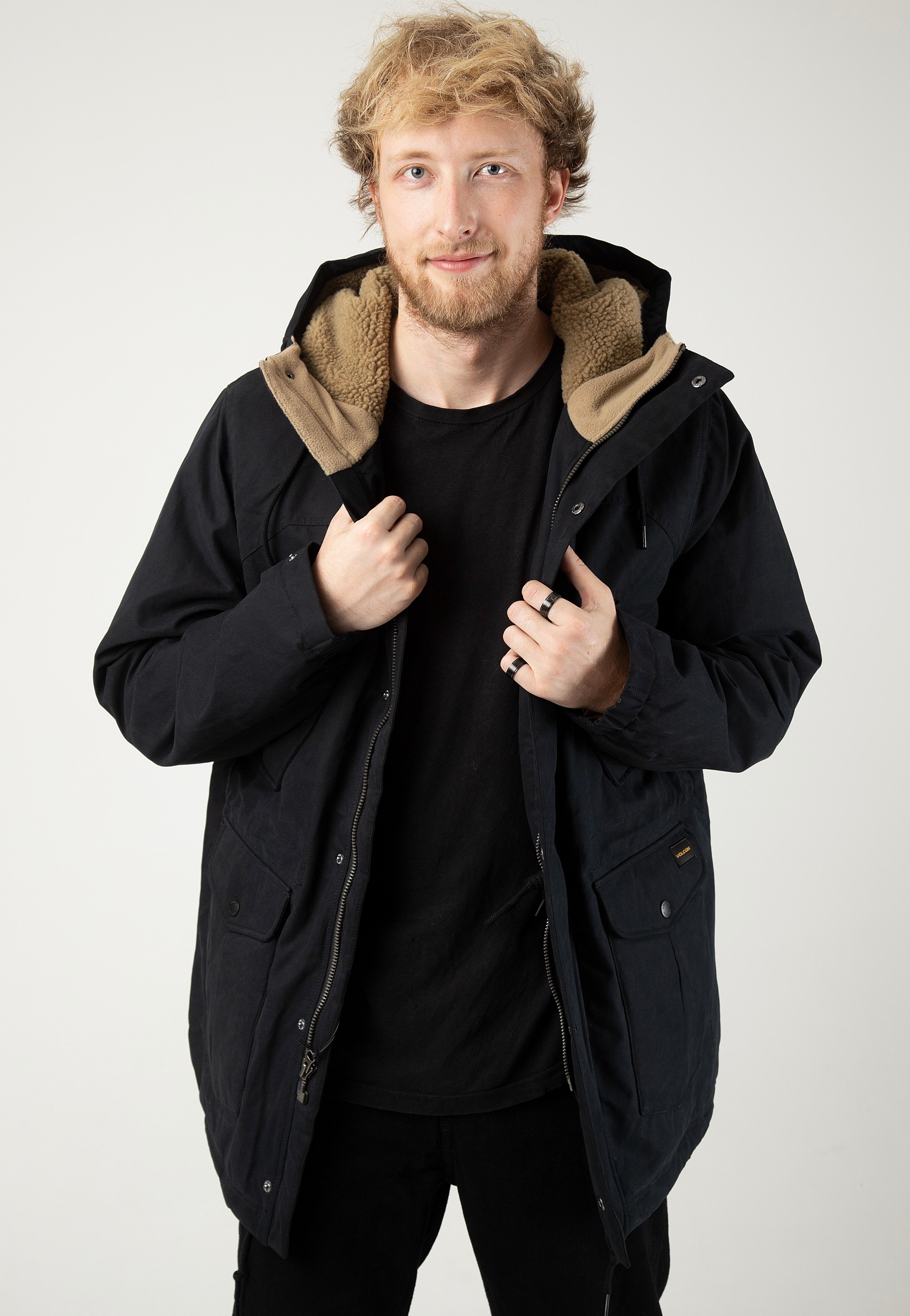 Volcom - Starget 5k Black - Parka | Men-Image