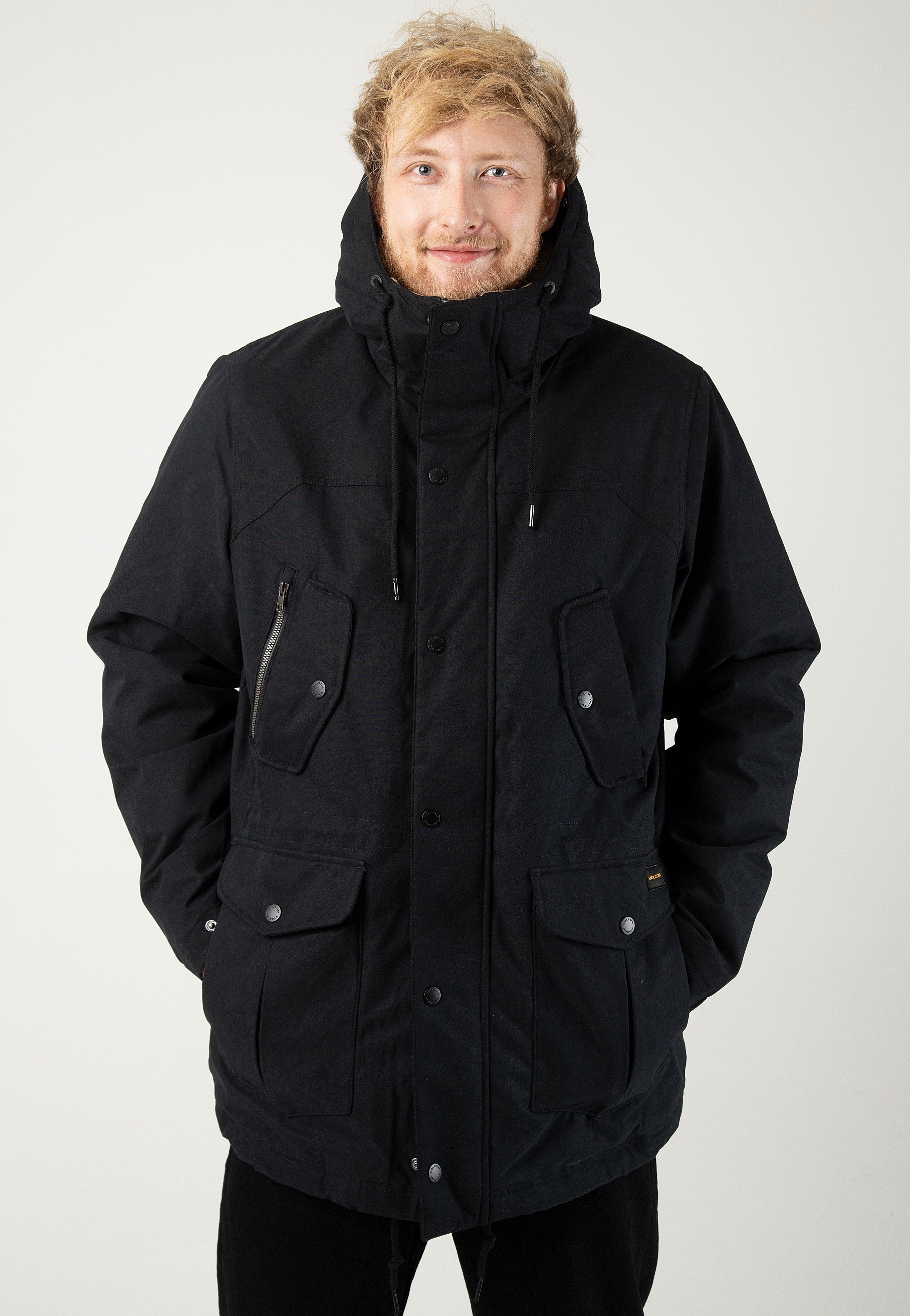 Volcom - Starget 5k Black - Parka | Men-Image