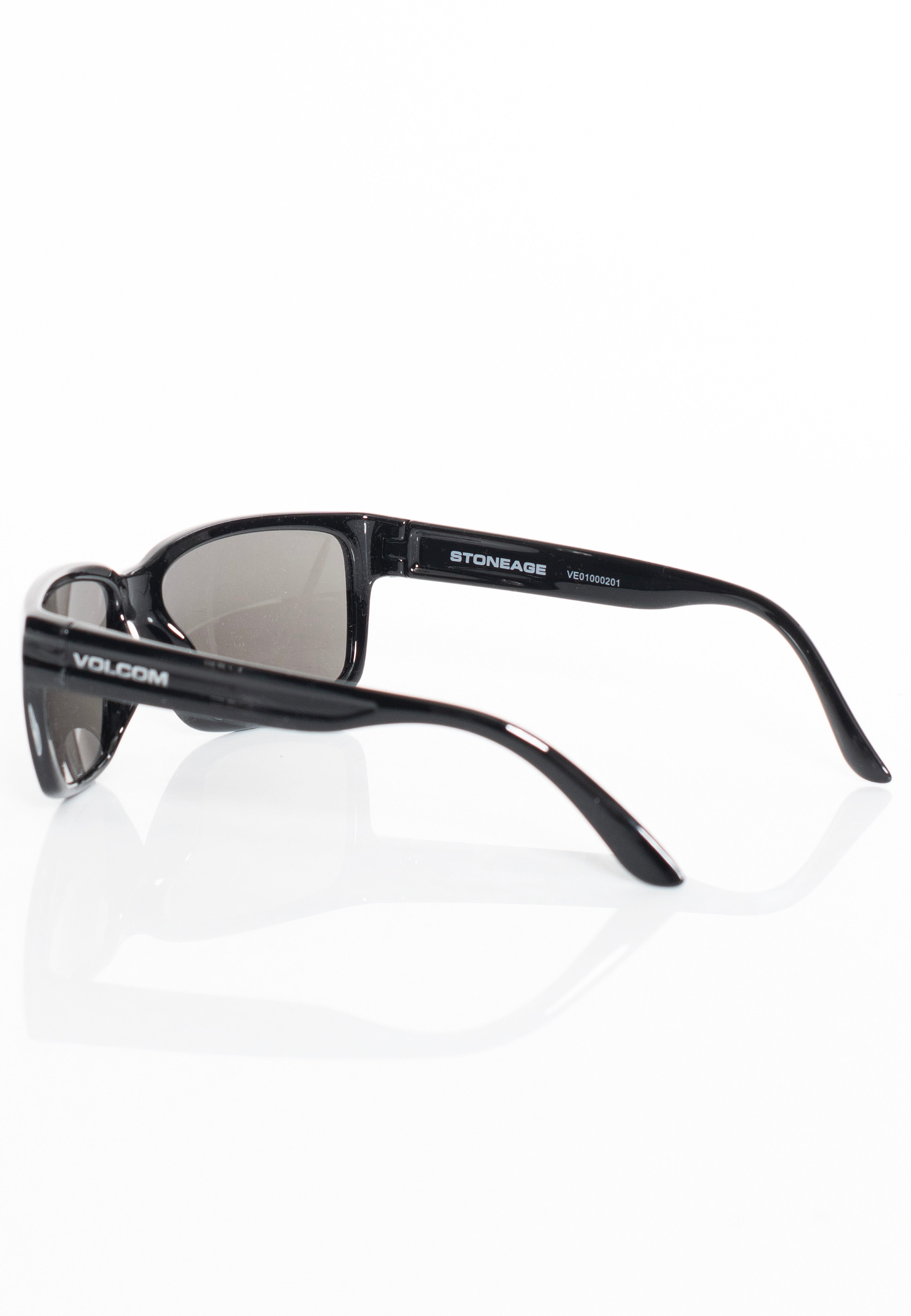 Volcom - Stoneage Gloss Black/Gray - Sunglasses | Neutral-Image