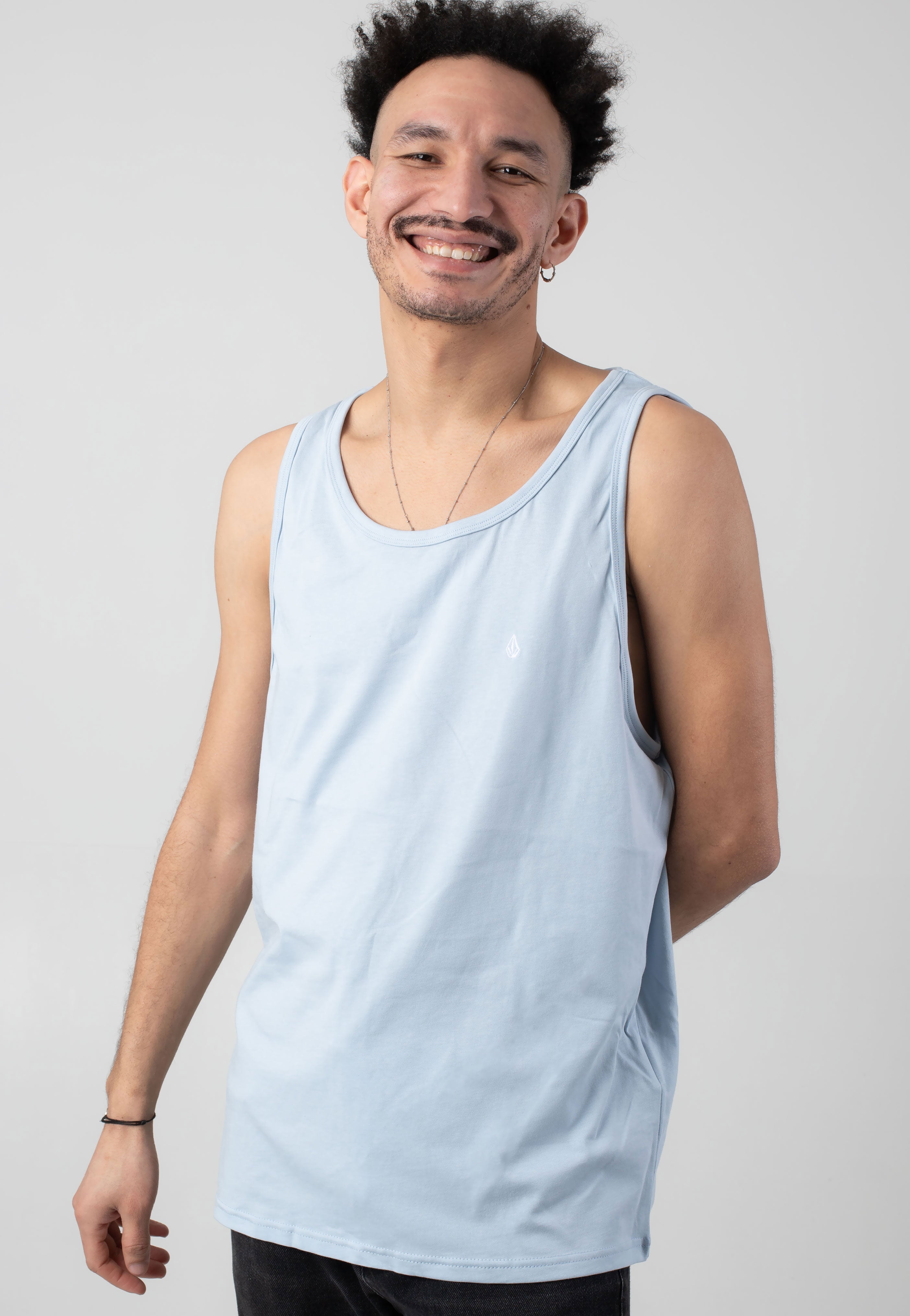 Volcom - Stone Blanks Basic Carolina Blue - Tank | Men-Image