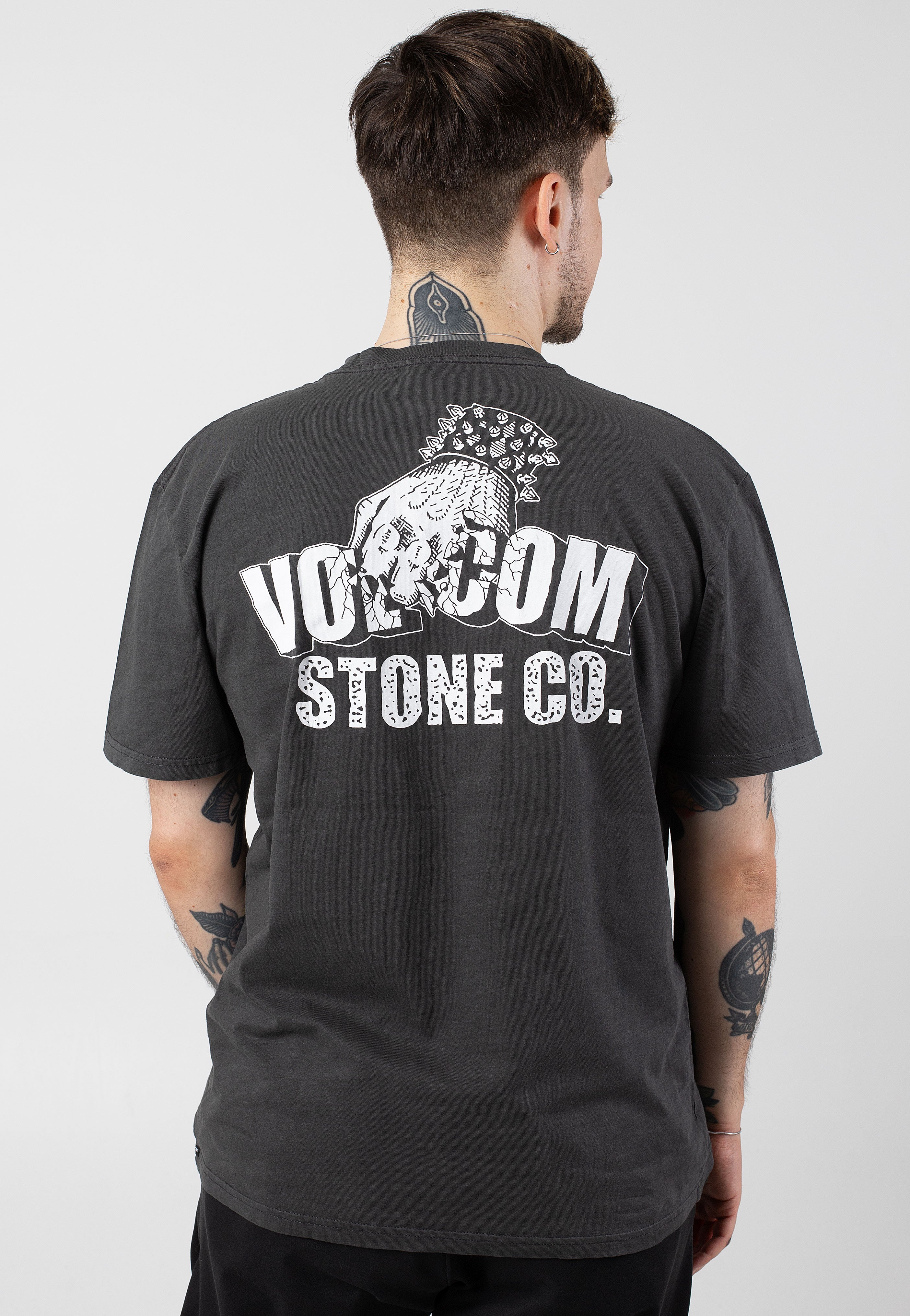 Volcom - Stone Force Co Pw Black - T-Shirt | Men-Image