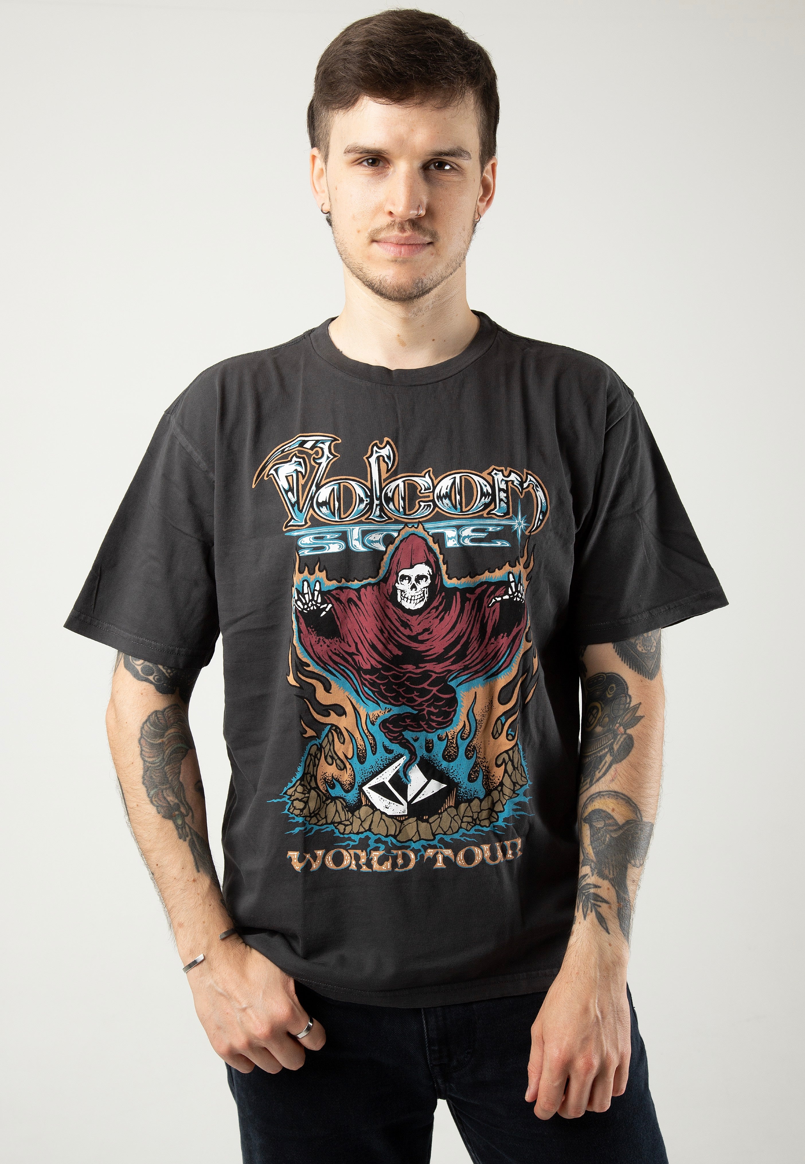 Volcom - Stone Ghost Stealth - T-Shirt | Men-Image