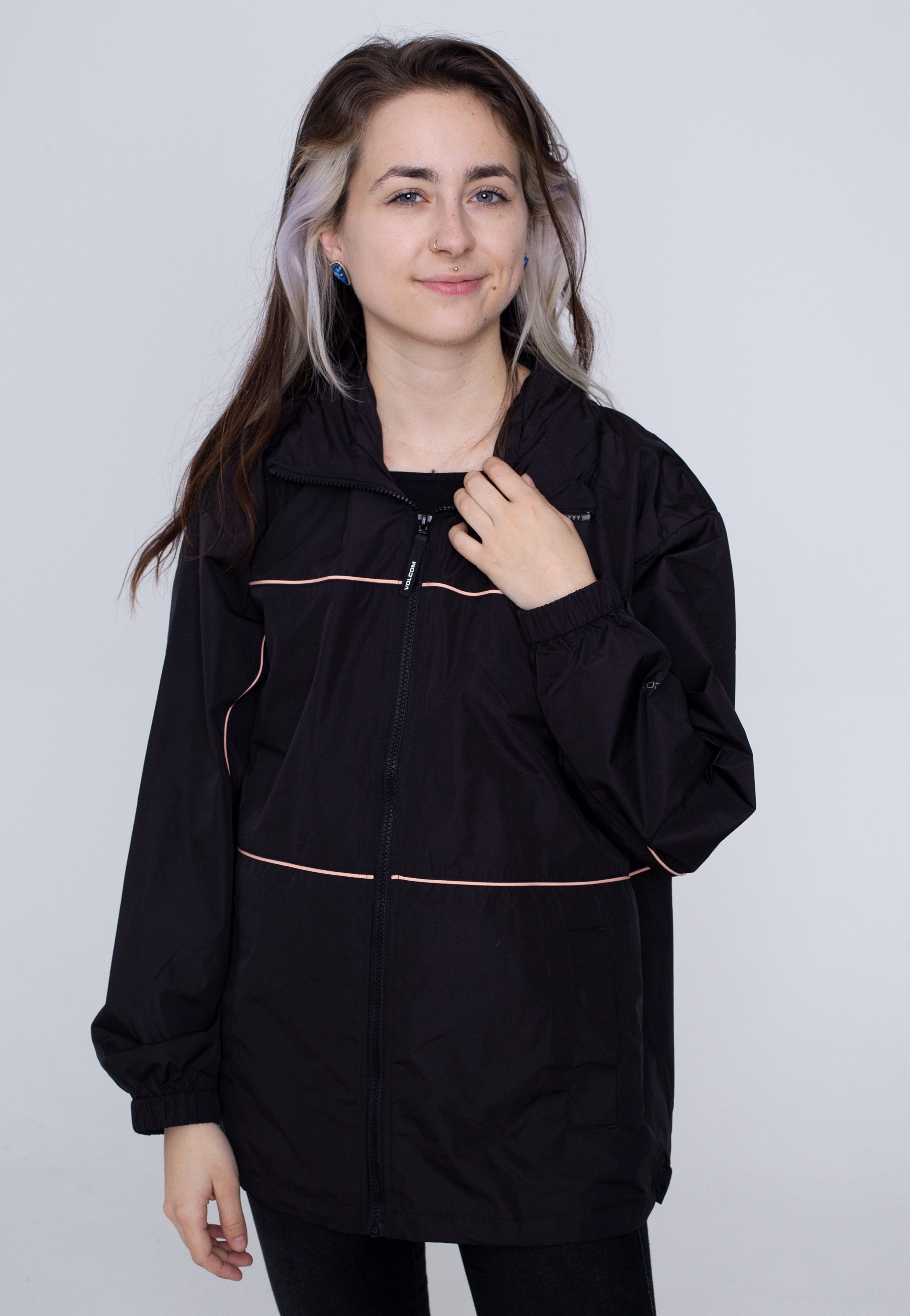 Volcom - Sumbreaker Black - Track Jacket | Women-Image