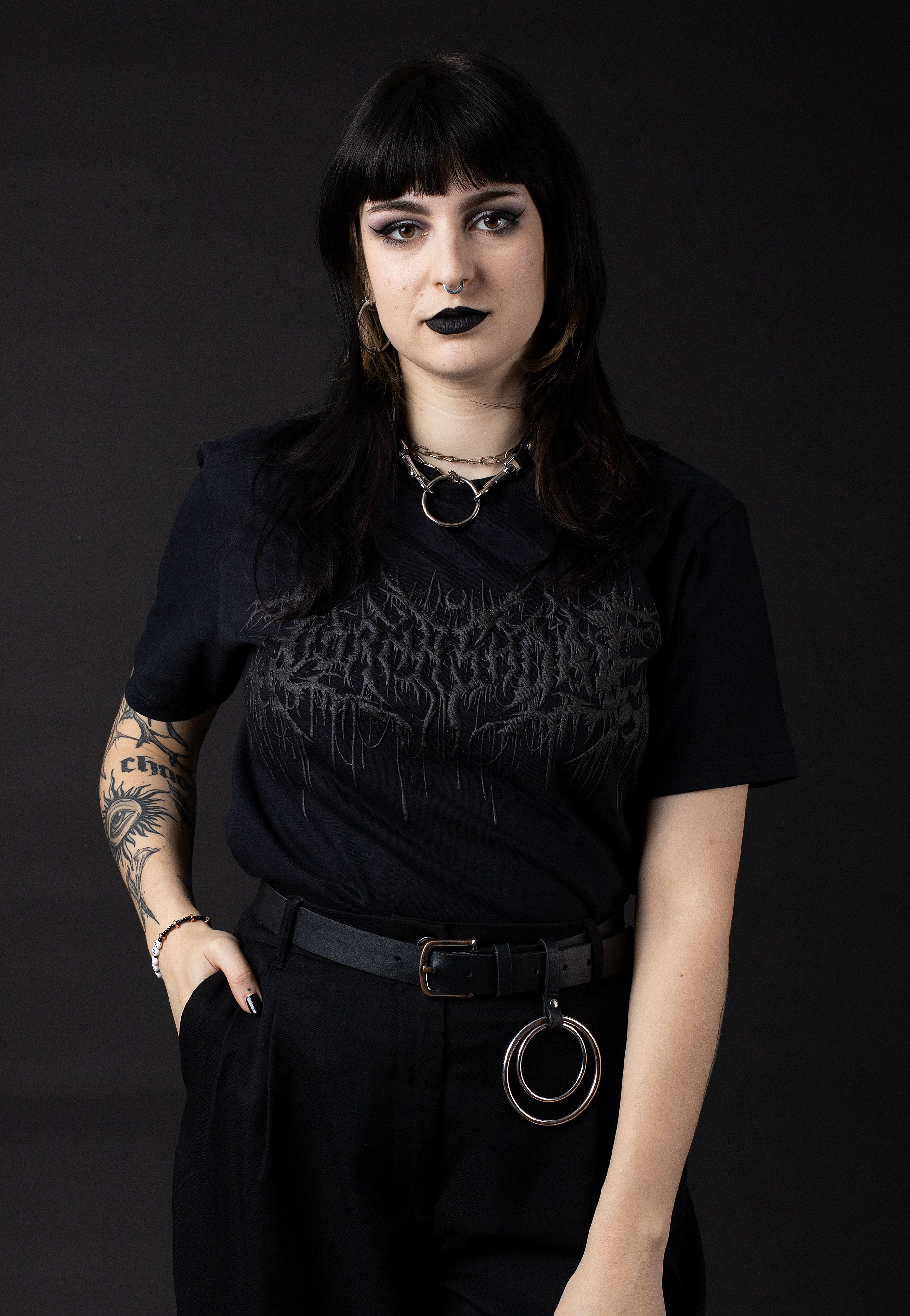 Lorna Shore - Pain Remains Limited Black On Black - T-Shirt | Women-Image