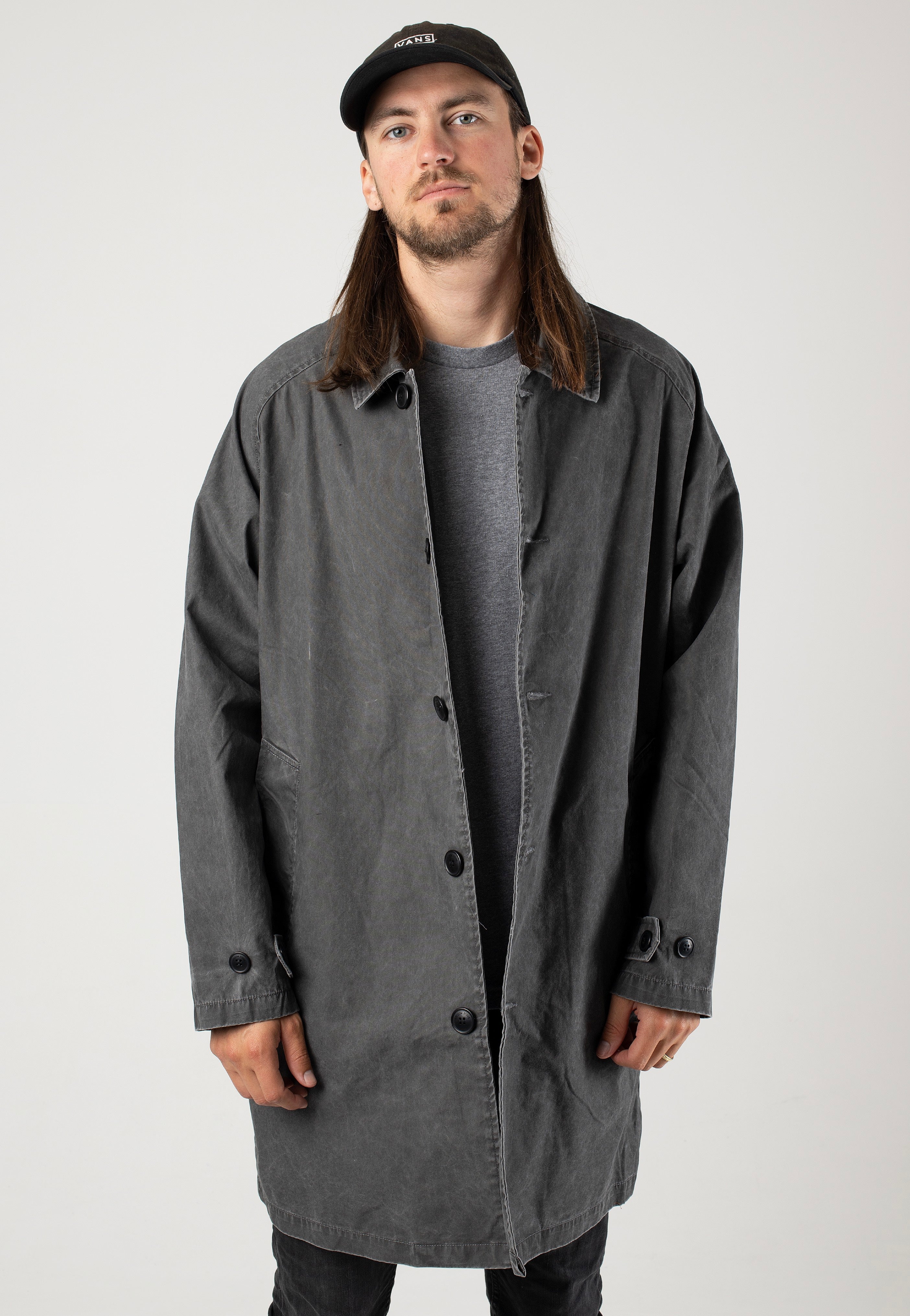 Volcom - V Ent Noa Deane Trench Heather Grey - Jacket | Men-Image