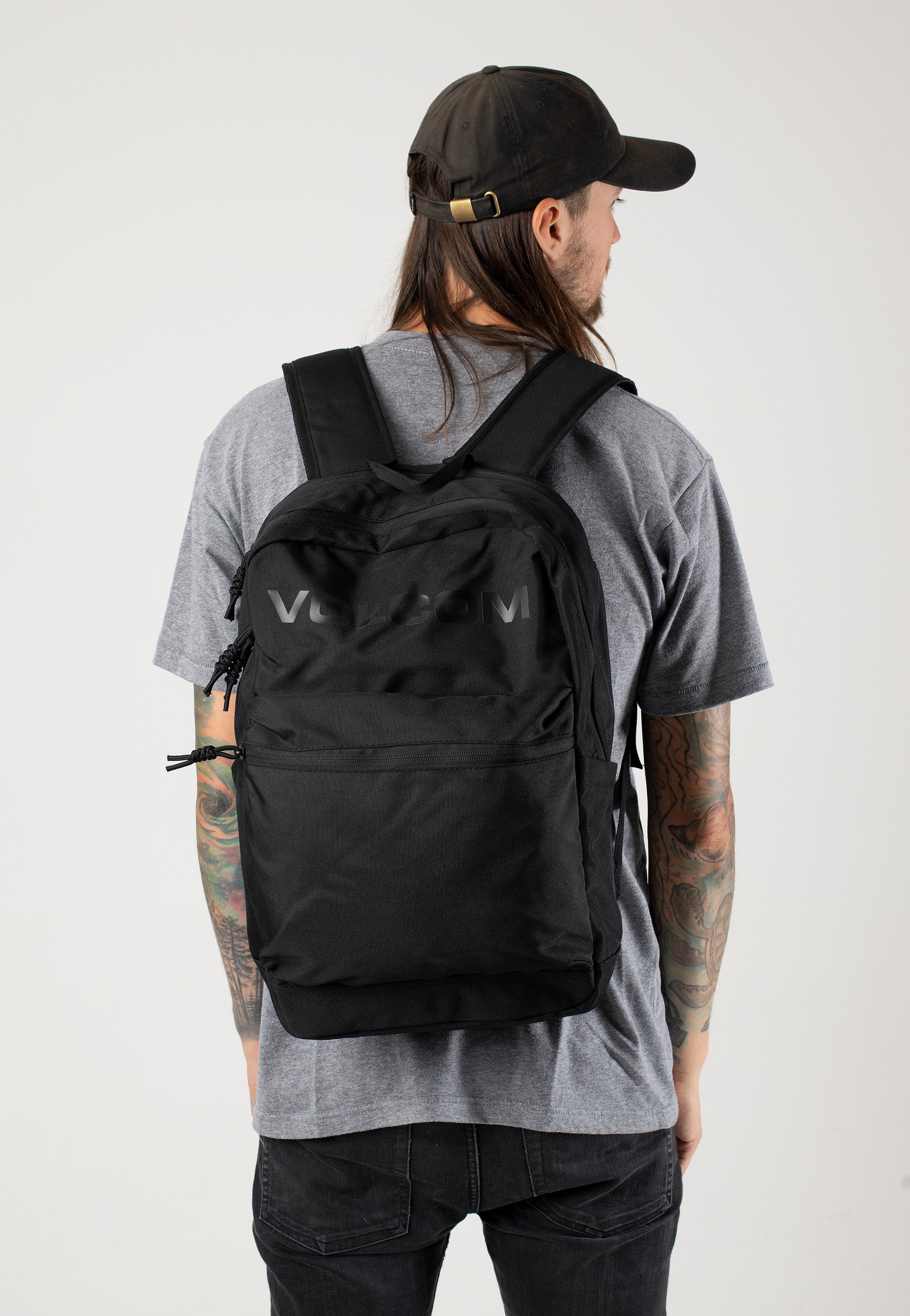 Volcom - Volcom School Black On Black - Backpack | Neutral-Image