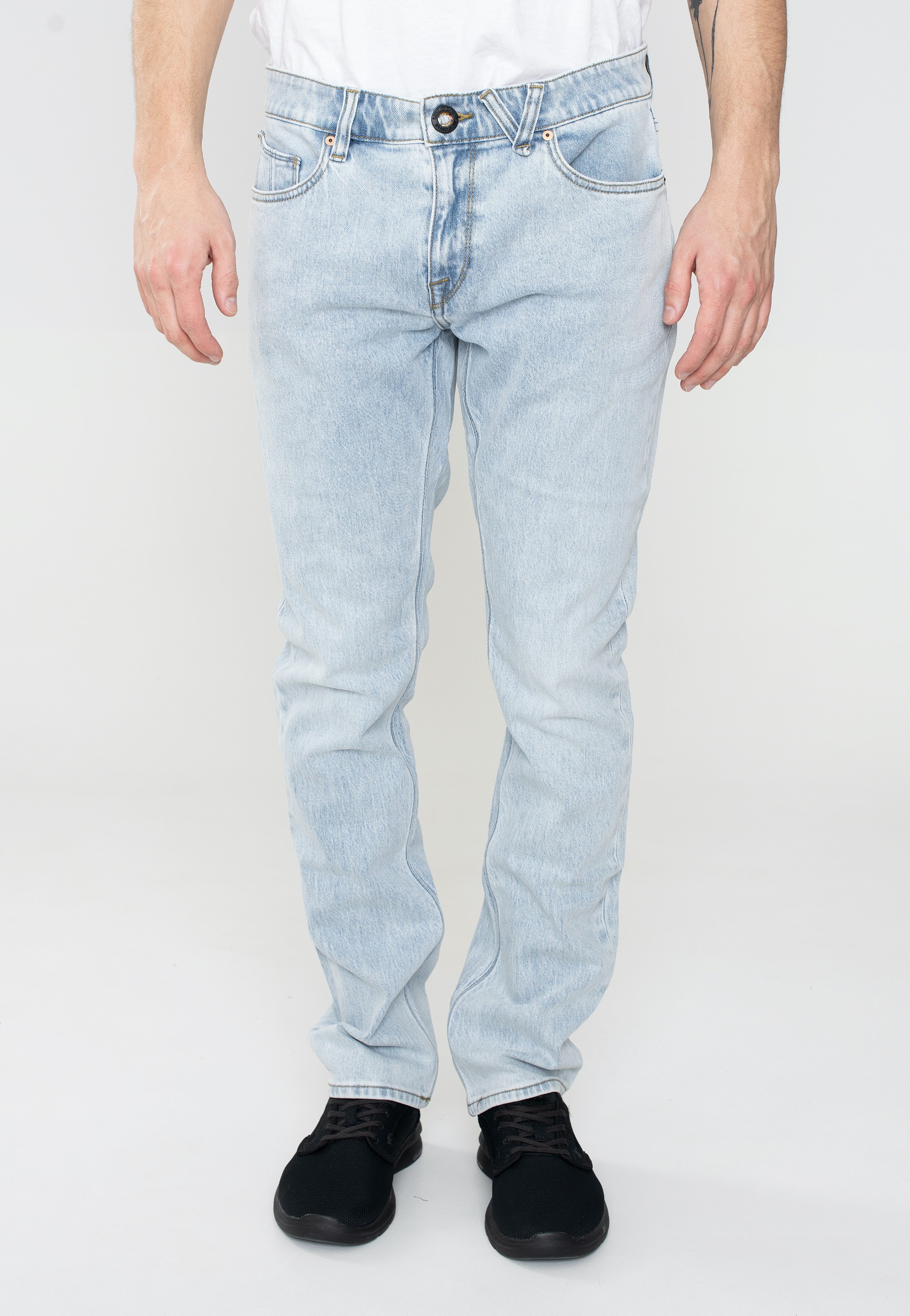 Volcom - Vorta Denim Heavy Worn Faded - Jeans | Men-Image