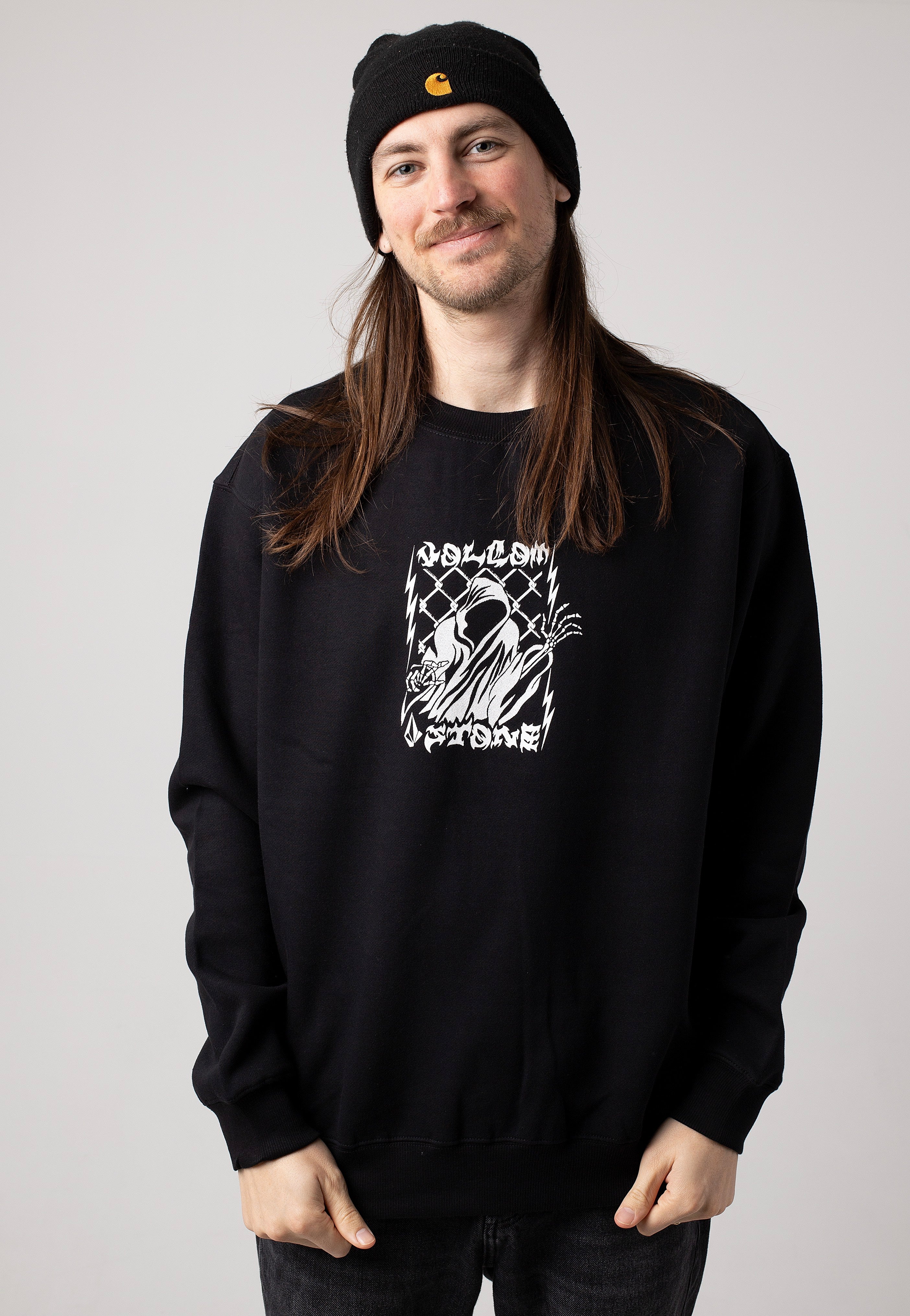 Volcom - Watanite Crew Black - Sweater | Men-Image