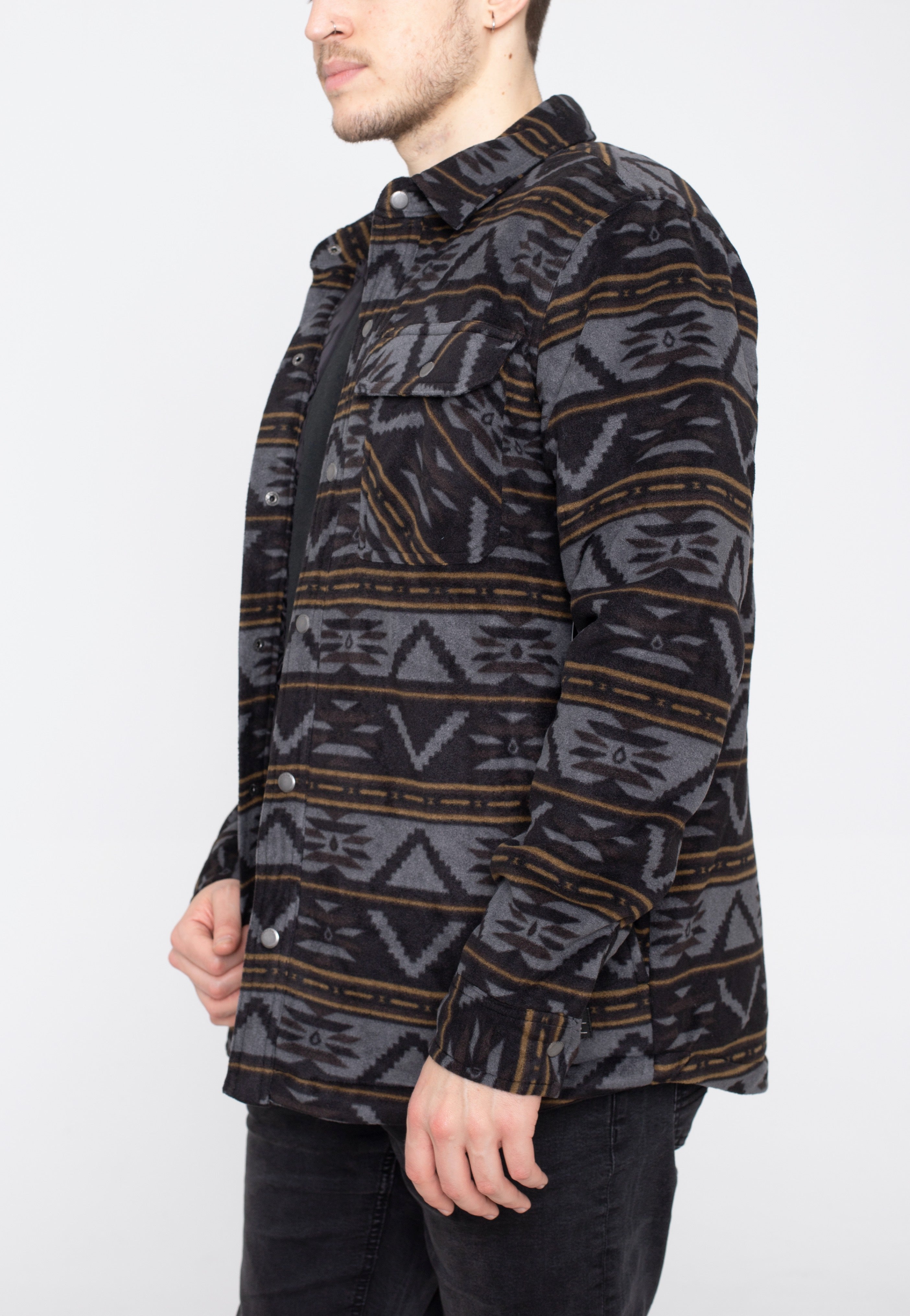 Volcom - Bowered Fleece Prt Print - Jacket | Men-Image