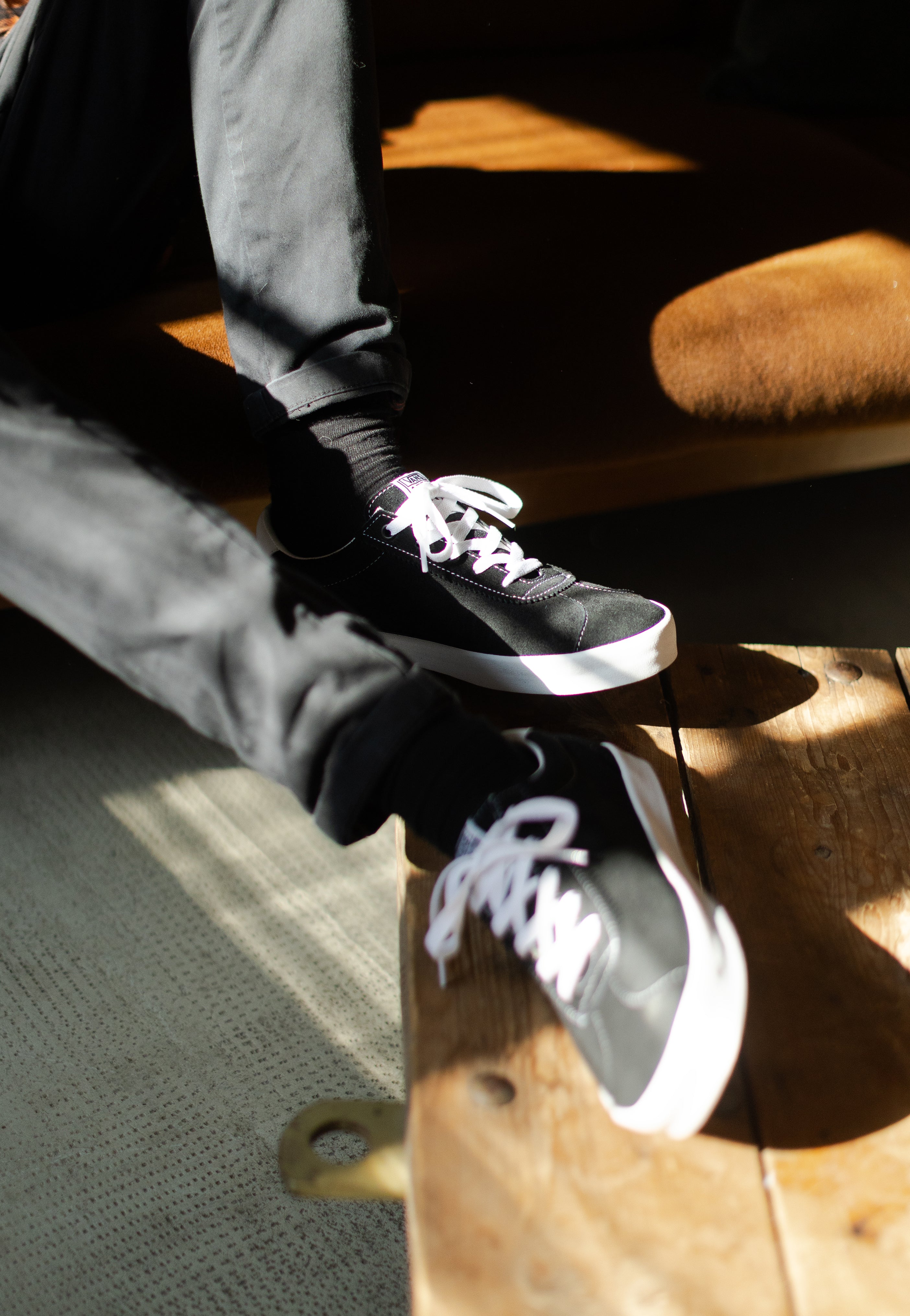 Vans - Sport Low Black/White - Shoes | Men-Image