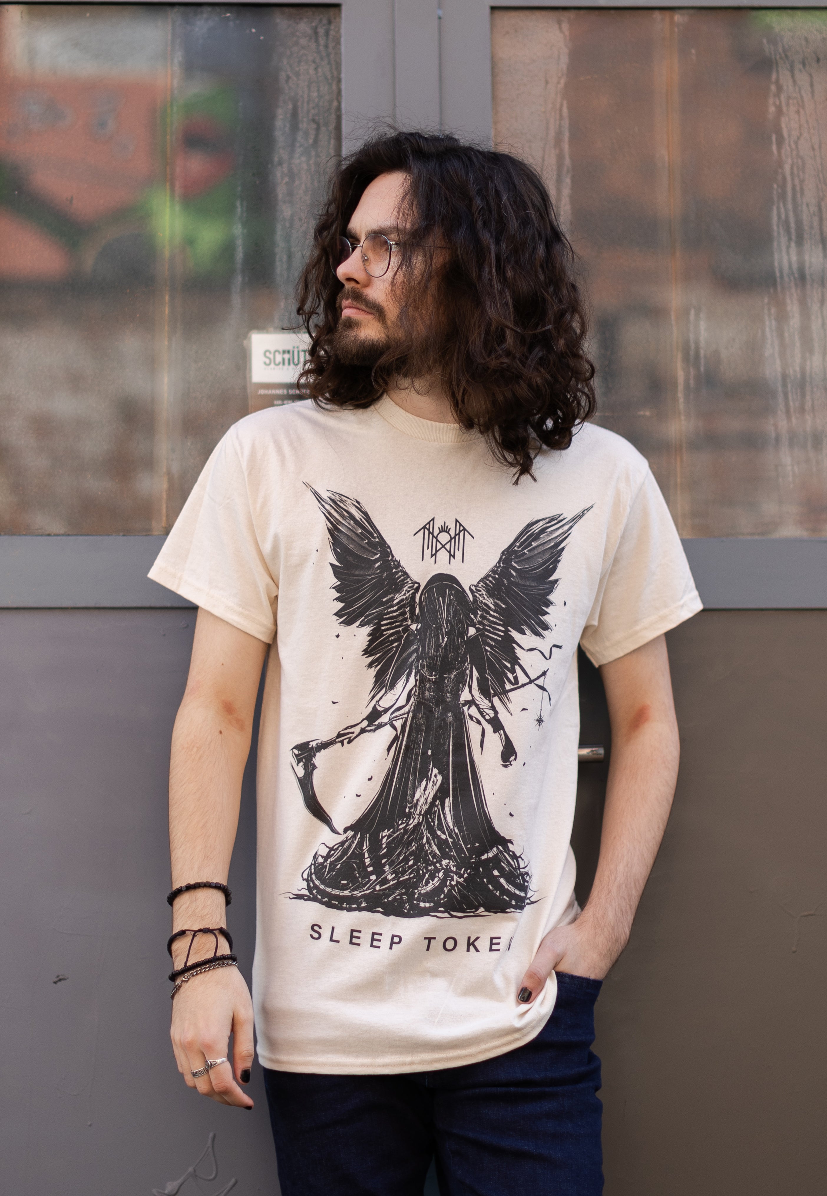 Sleep Token - Reaper Angel Natural - T-Shirt | Men-Image