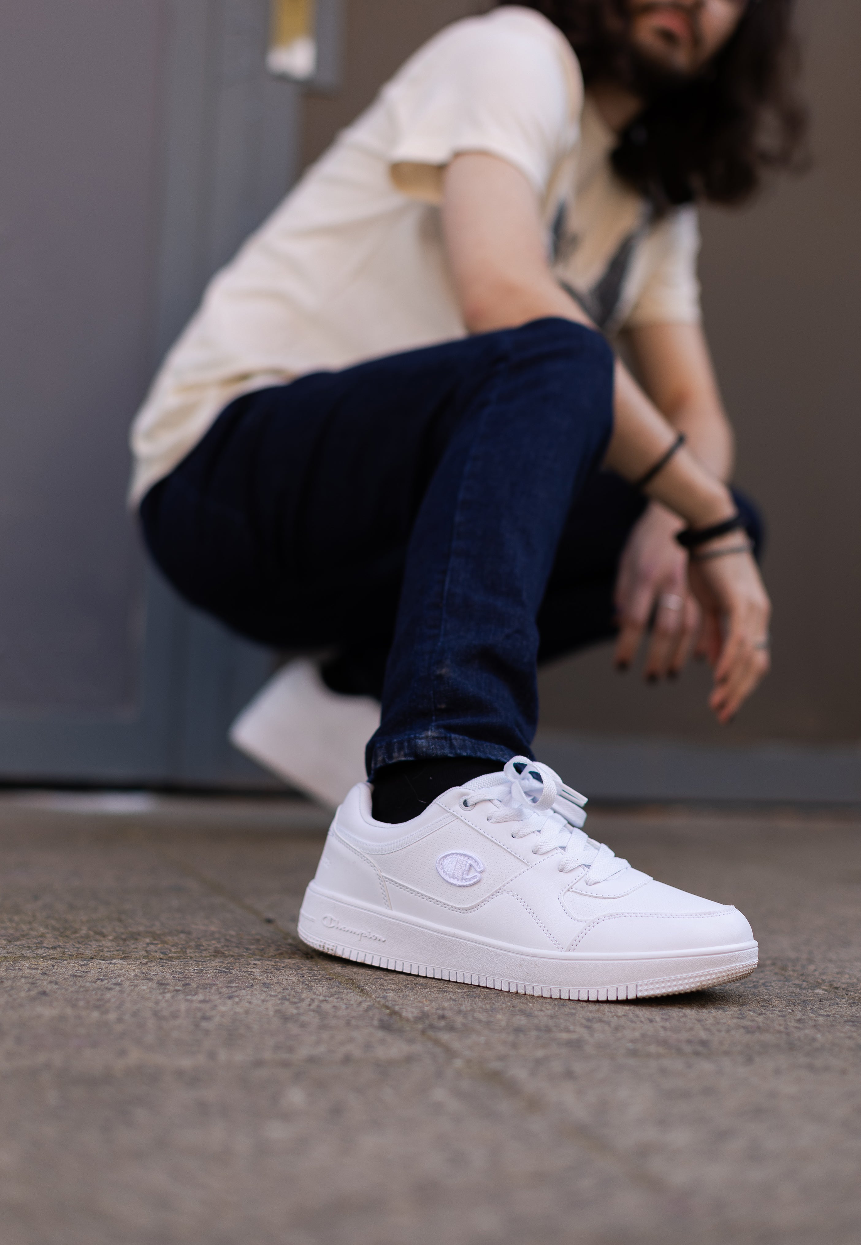 Champion - Low Cut Rebound Low White C - Shoes | Men-Image