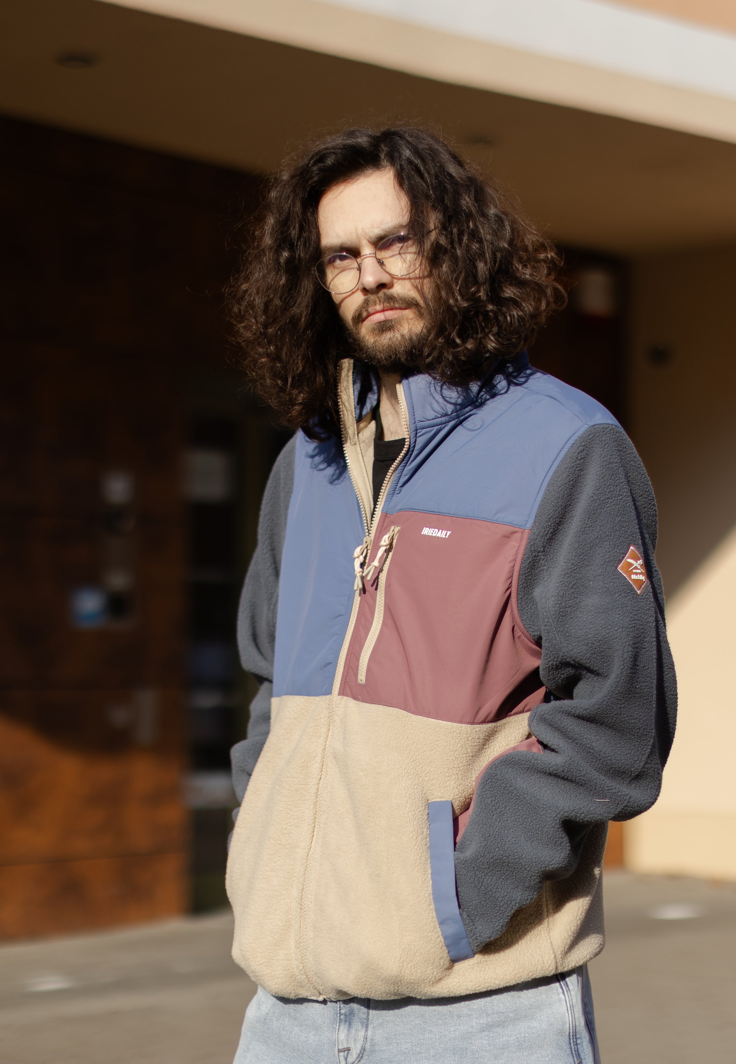 Iriedaily - Auf Deck Fleece Dove Blue - Jacket | Men-Image