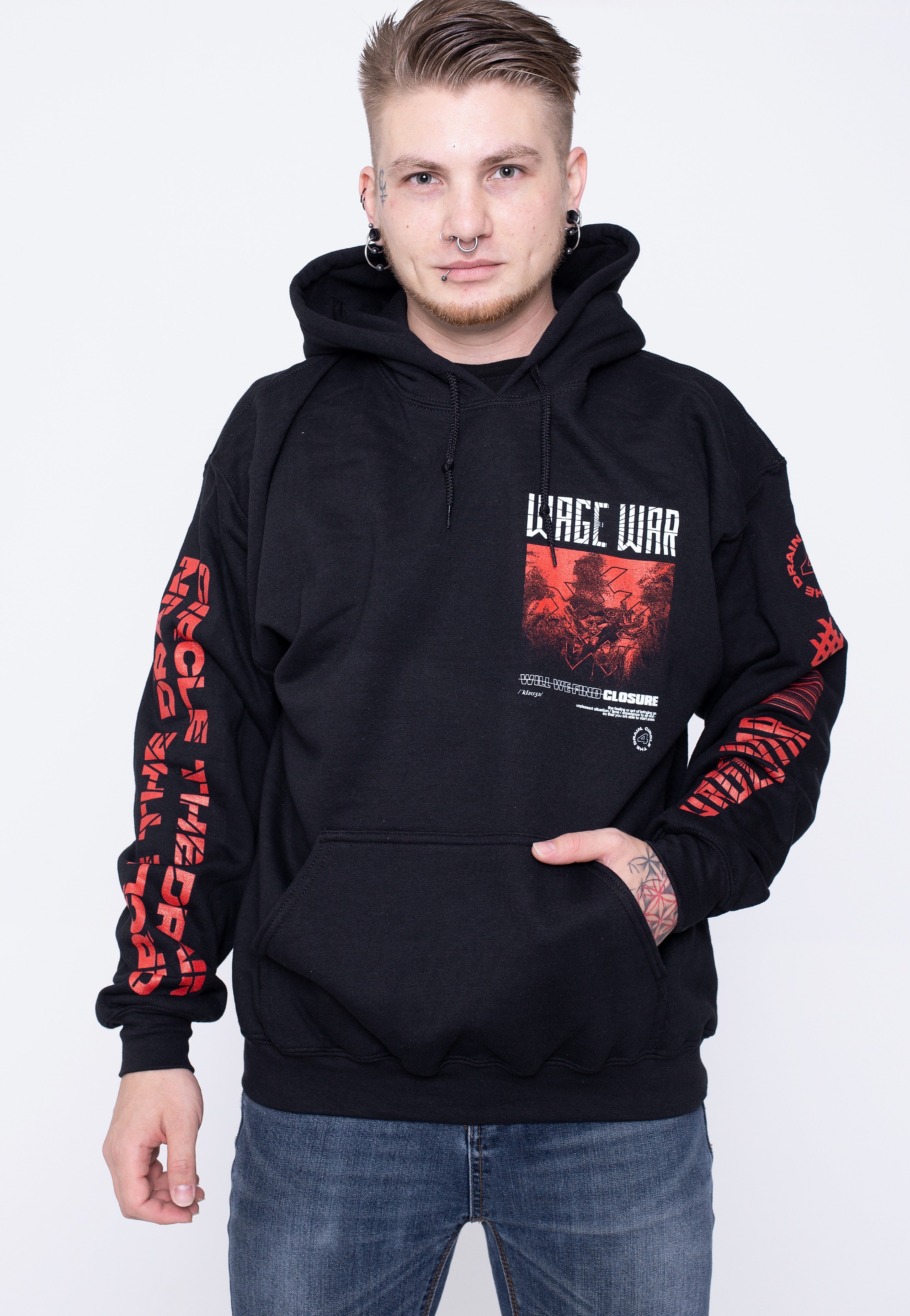 Wage War - Circle The Drain - Hoodie | Men-Image