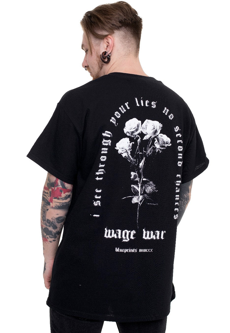 Wage War - Flowers - T-Shirt | Men-Image