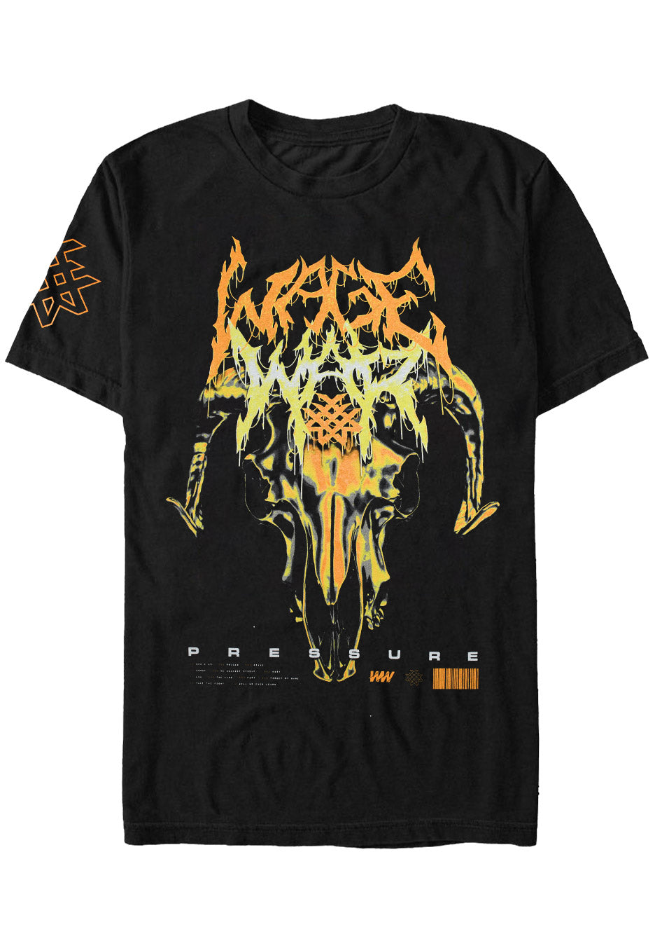 Wage War - Ram Skull - T-Shirt | Neutral-Image