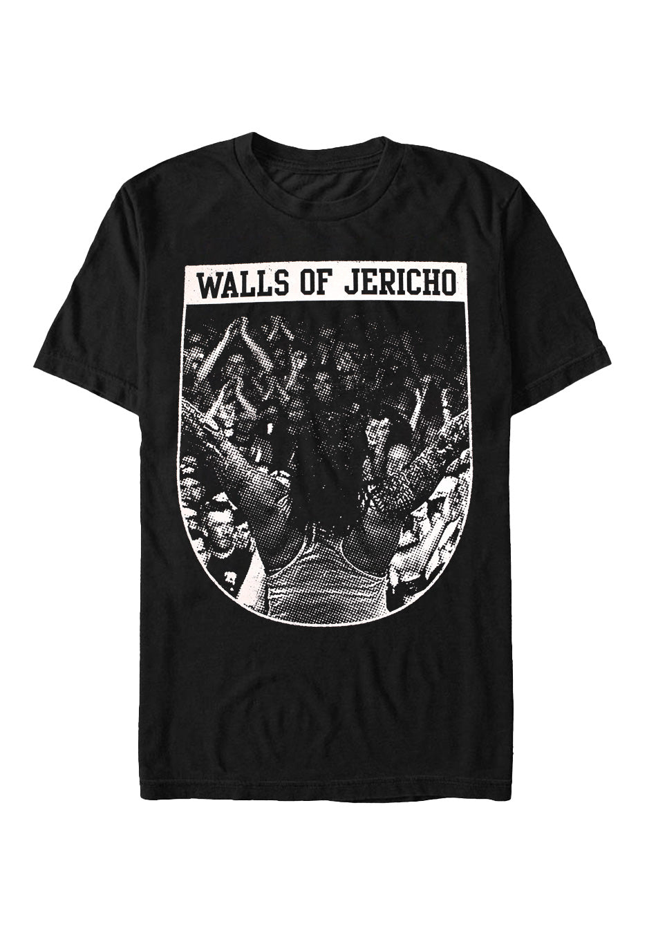 Walls Of Jericho - Crowd Live - T-Shirt | Neutral-Image