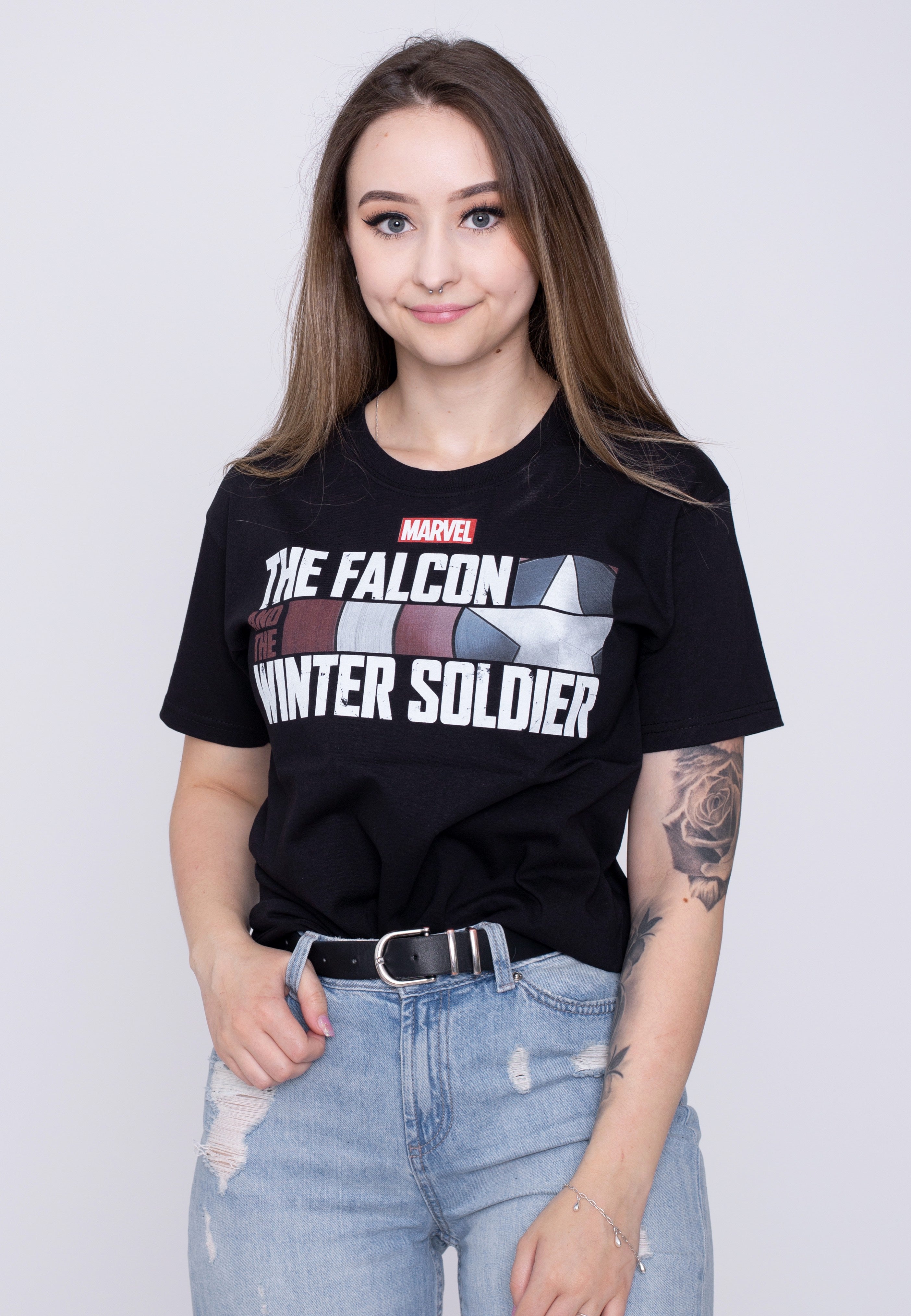 The Falcon & The Winter Soldier - Logo - T-Shirt | Women-Image