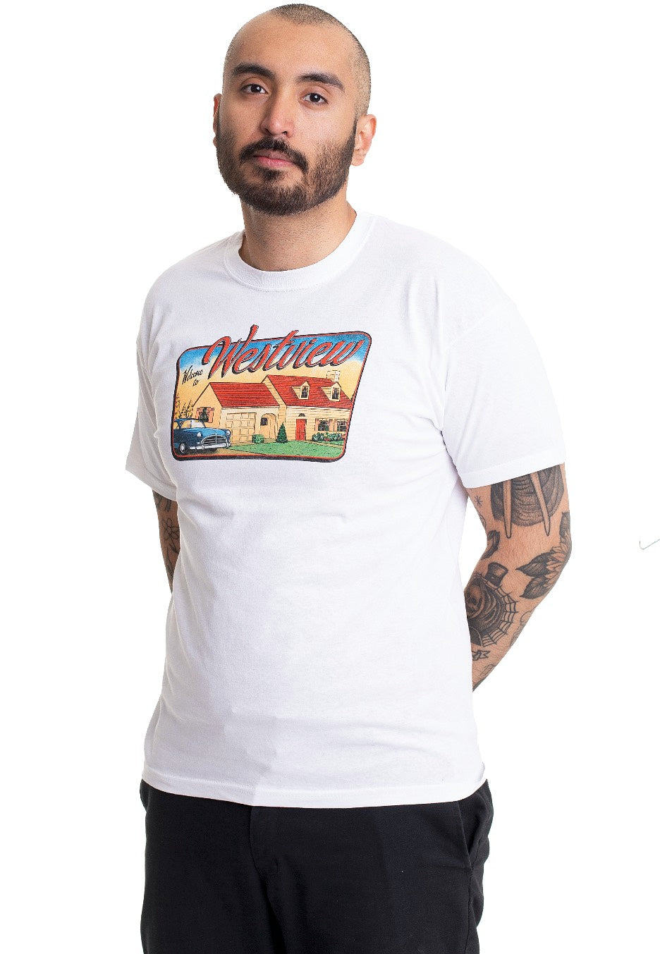 WandaVision - Welcome To WestView White - T-Shirt | Men-Image