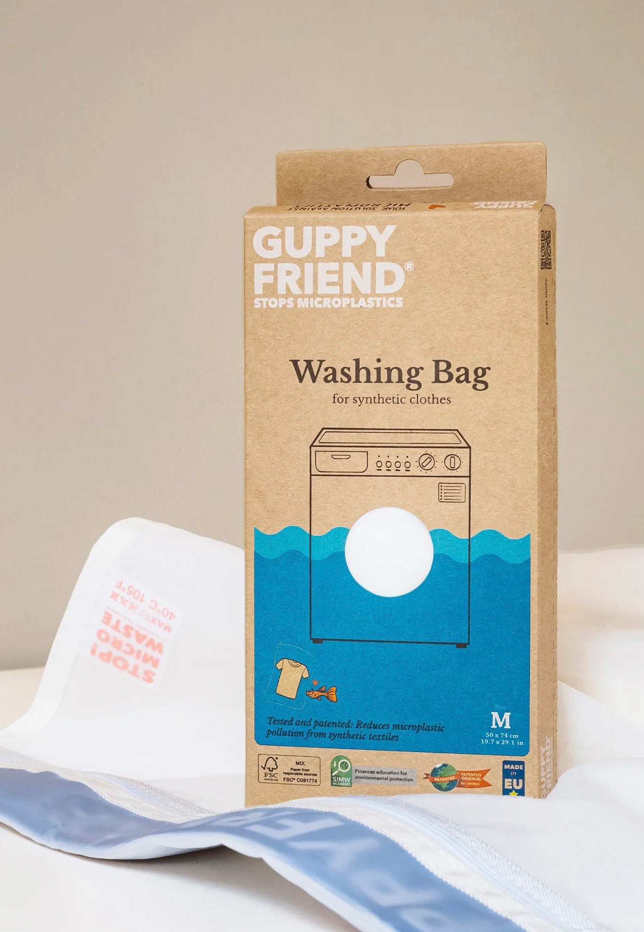 Guppy Friend - Microplastic Filter - Washbag | Neutral-Image