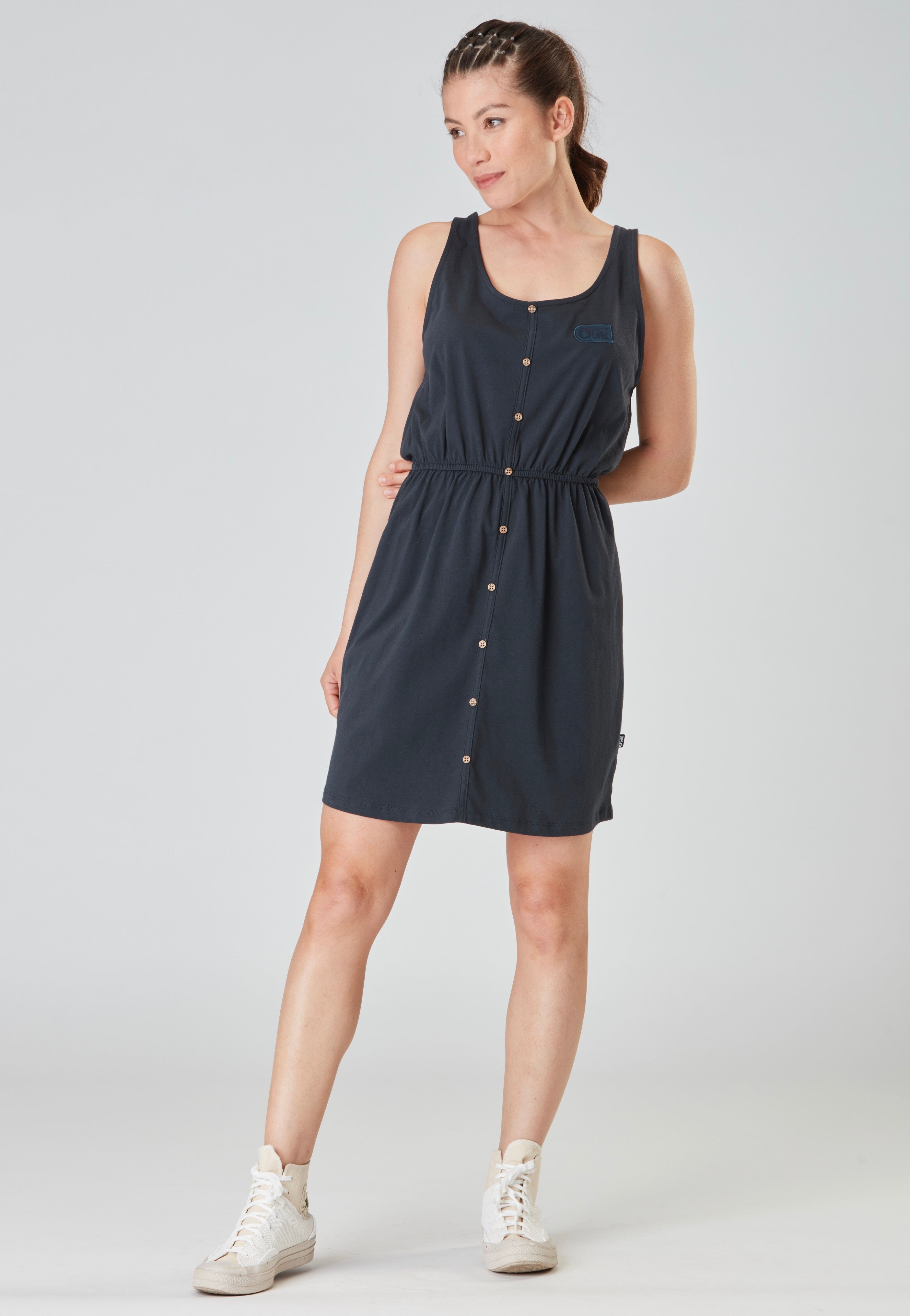 Picture - Loonna Dark Blue - Dress | Women-Image